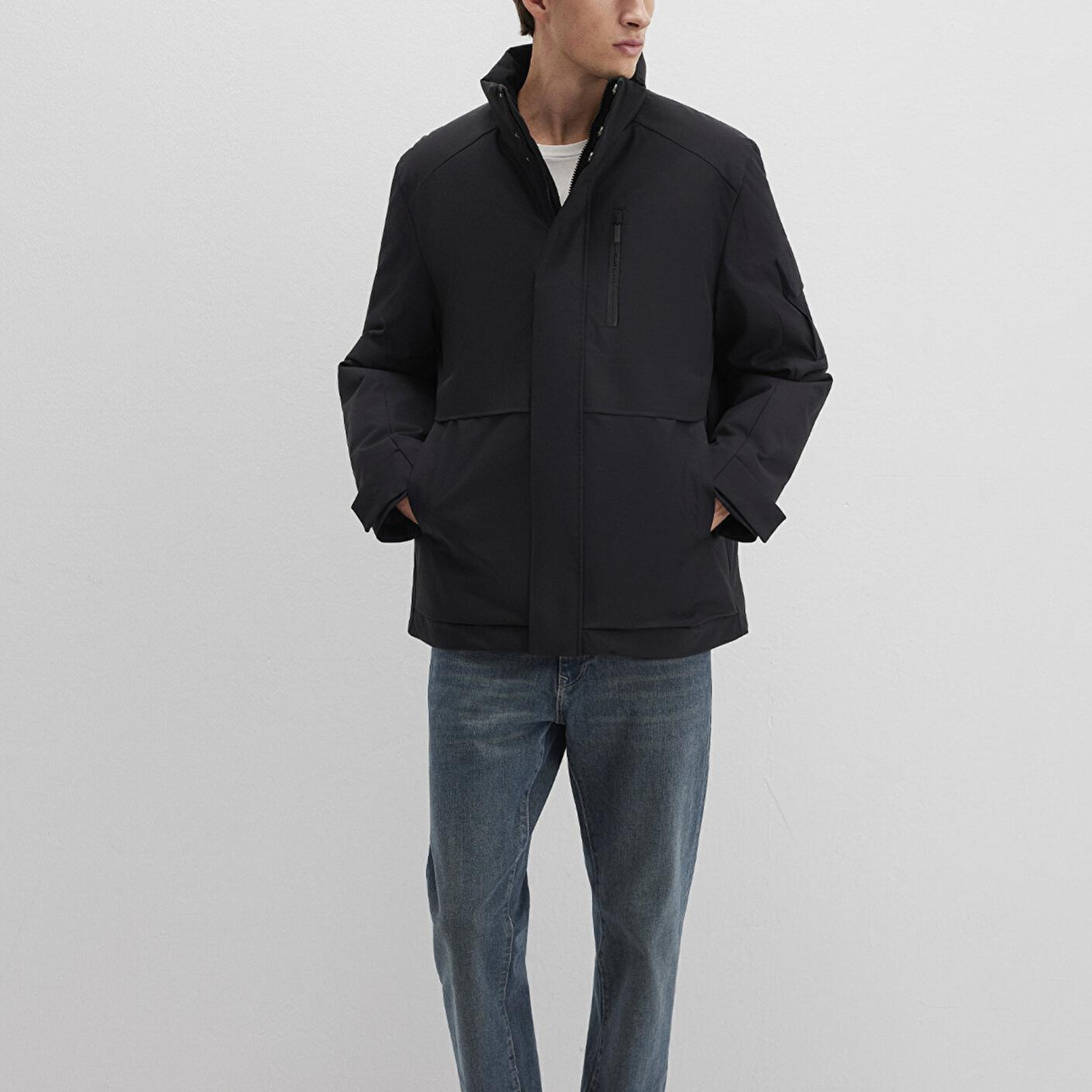 Mavi Mavi Black Siyah Ceket Loose Fit / Bol Rahat Kesim 0110540-71379