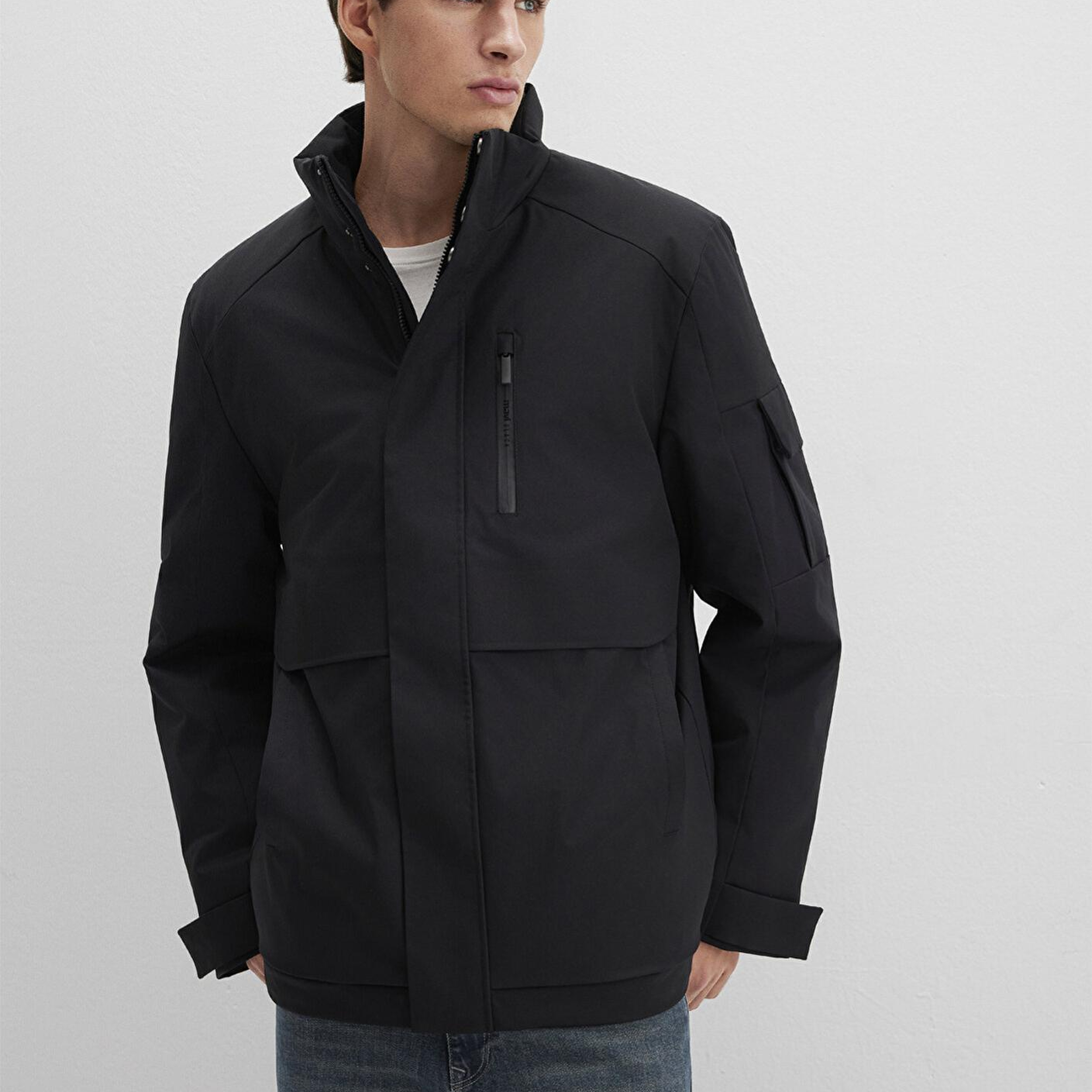 Mavi Mavi Black Siyah Ceket Loose Fit / Bol Rahat Kesim 0110540-71379