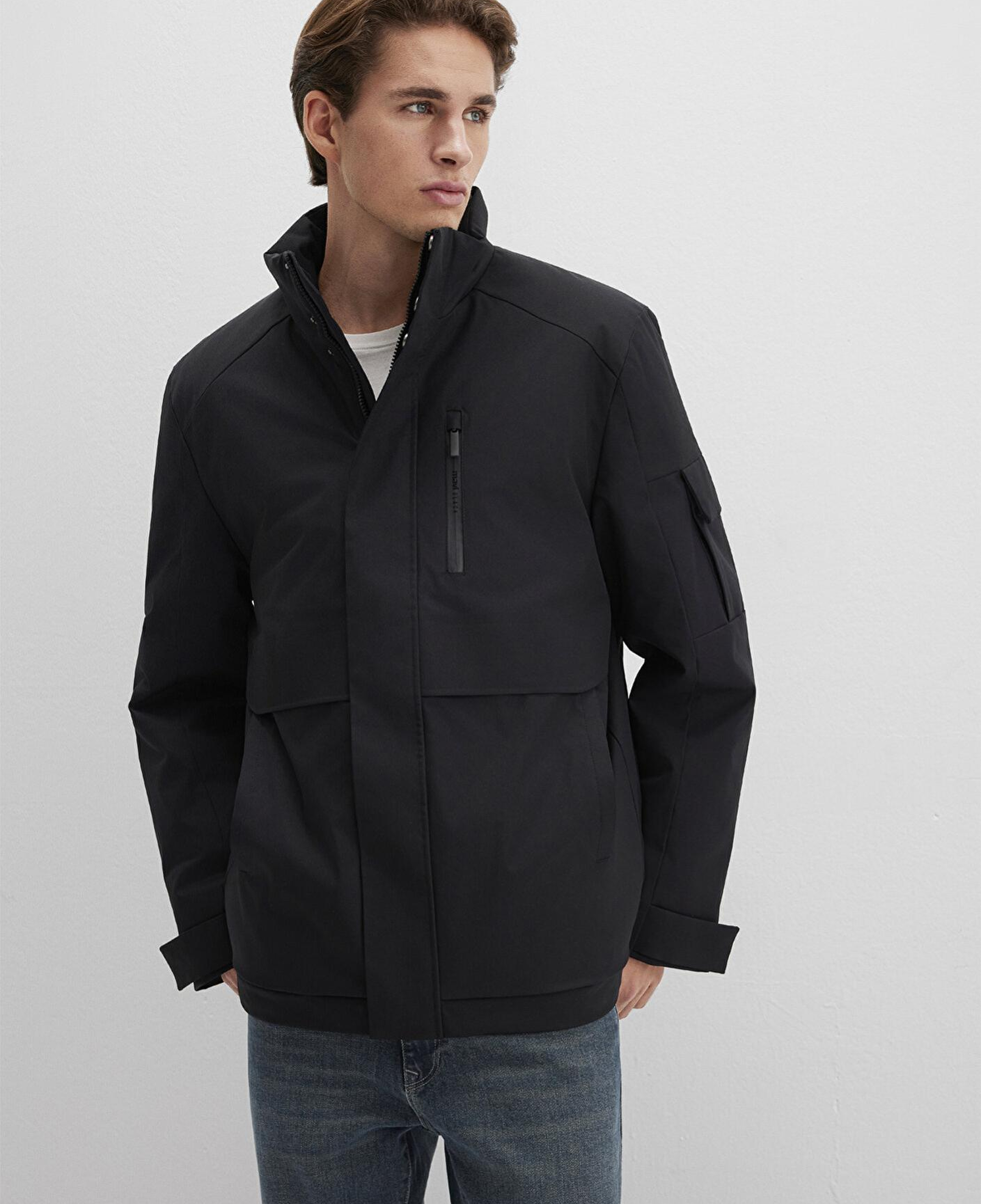 Mavi Mavi Black Siyah Ceket Loose Fit / Bol Rahat Kesim 0110540-71379