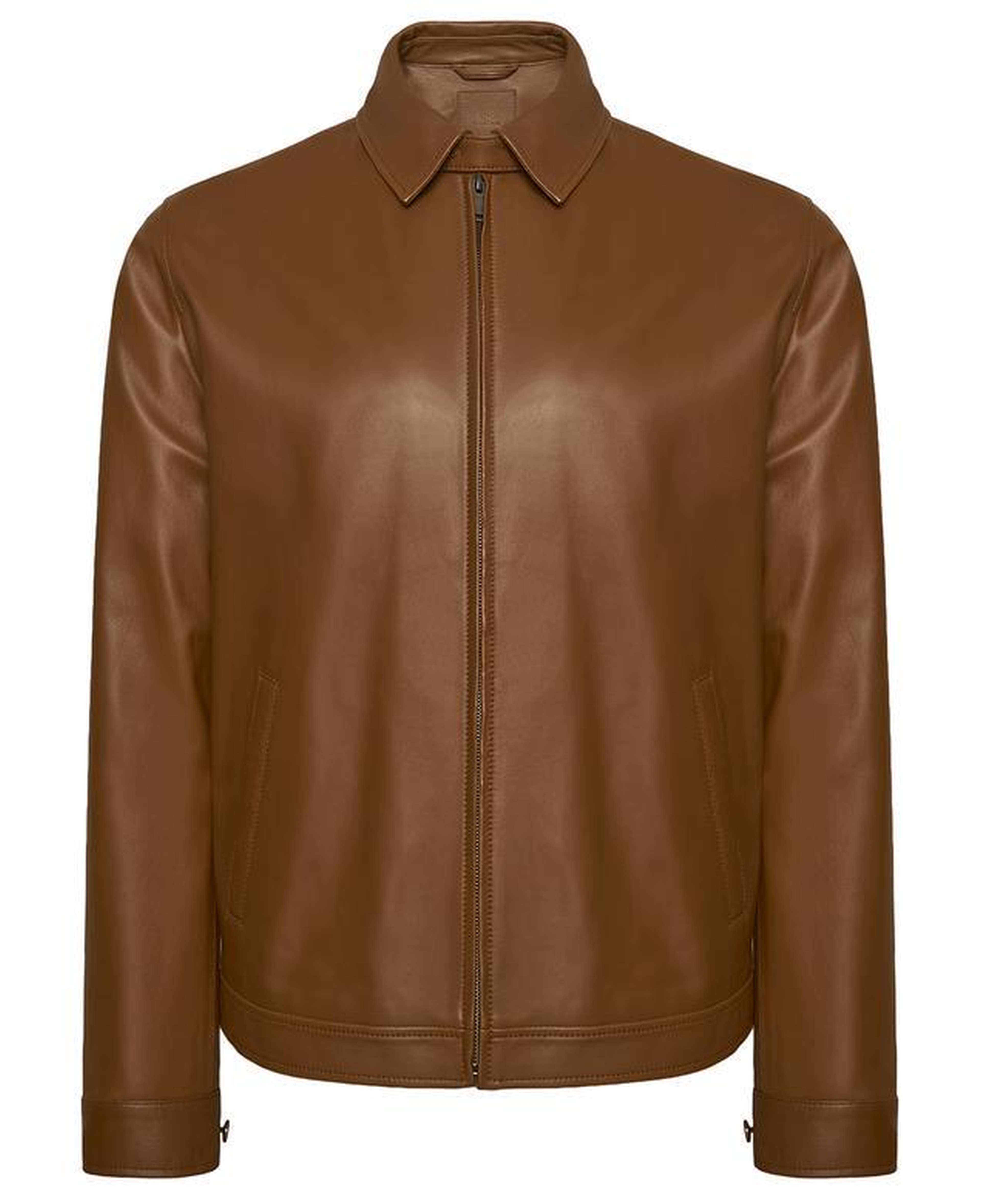 Thomas Erkek Kahve Deri Mont