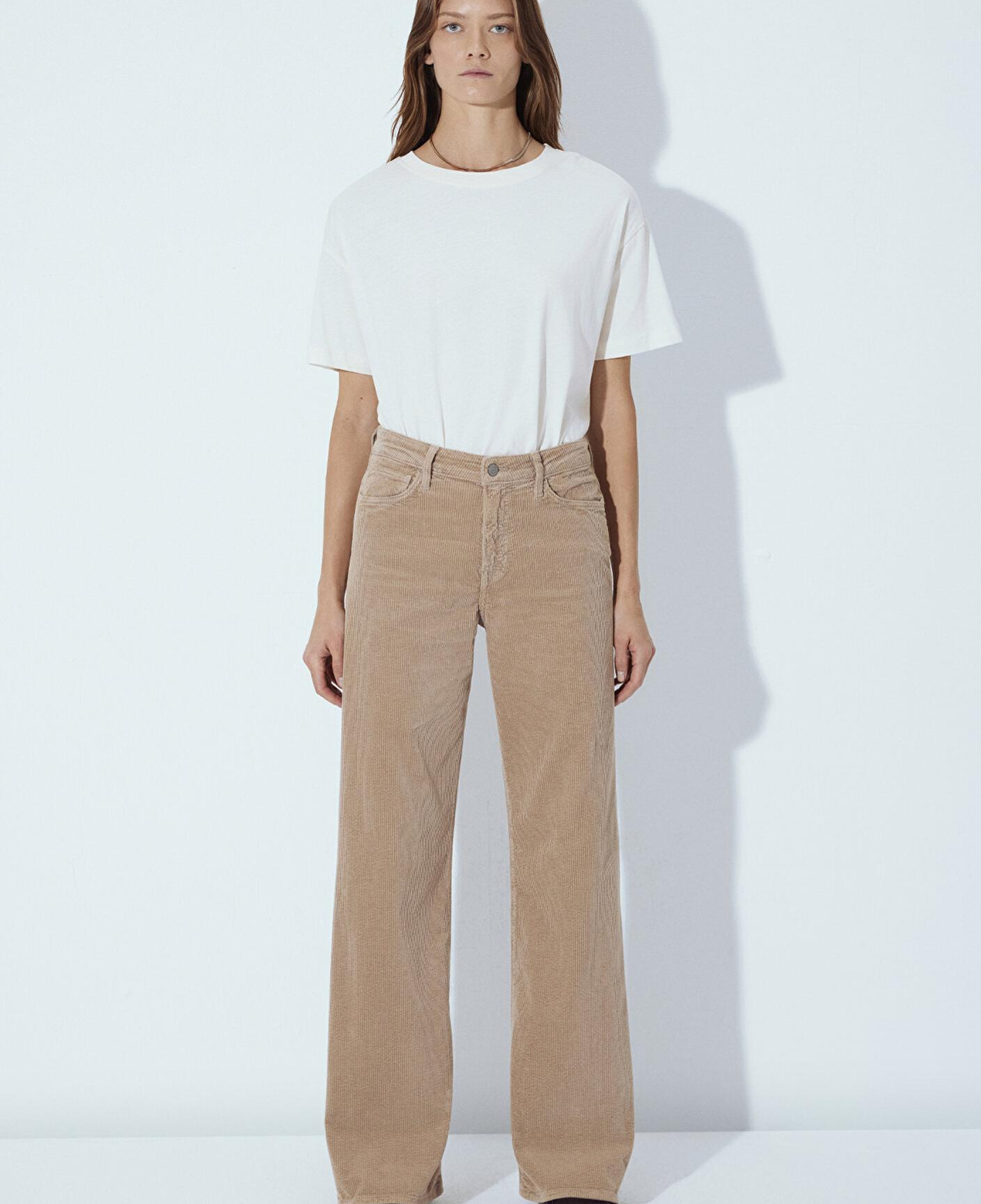 Mavi Malibu Kahverengi Kadife Pantolon 1010152-88345