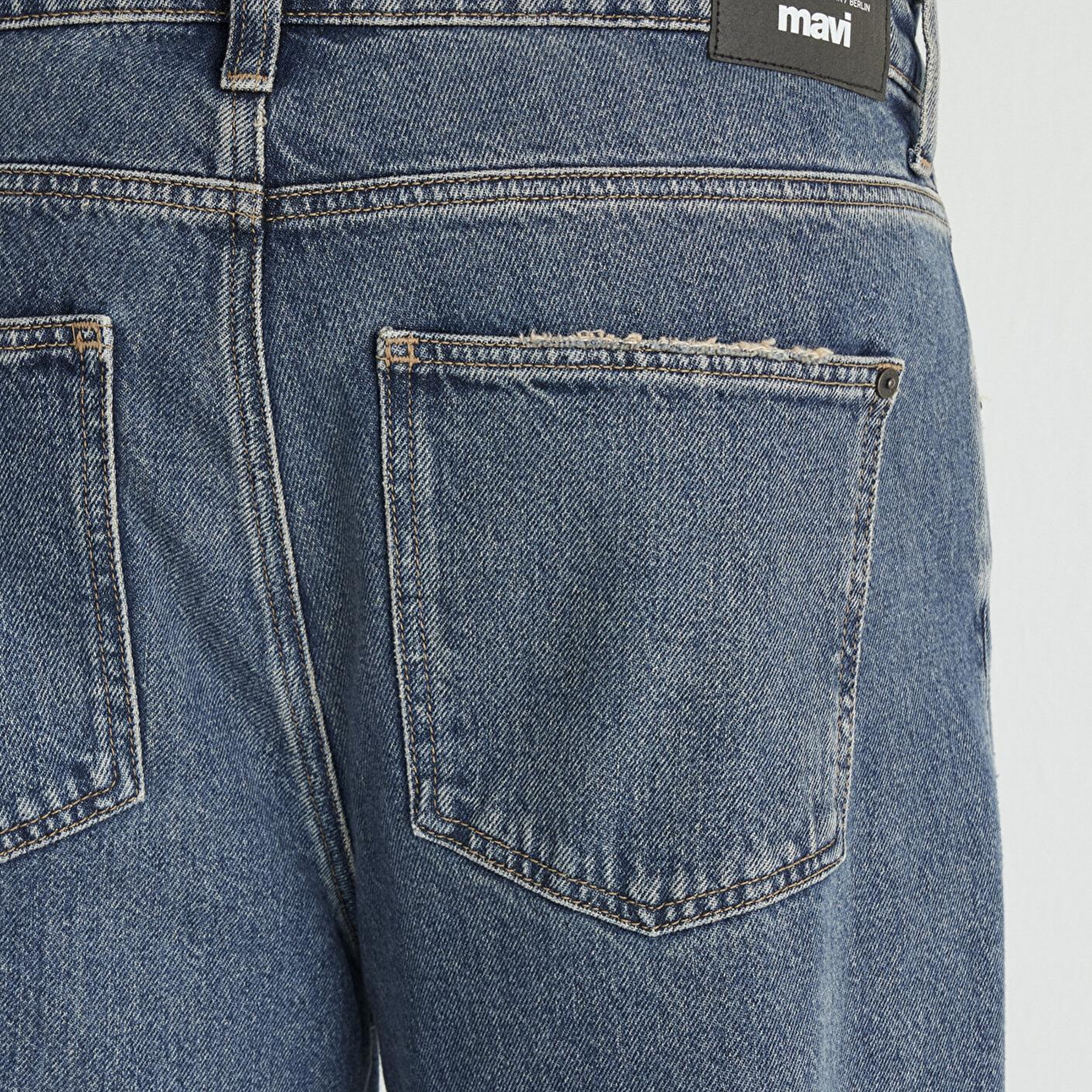 Mavi Atlanta Street Puslu Indigo Mavisi Denim Jean Pantolon 0010305-88526