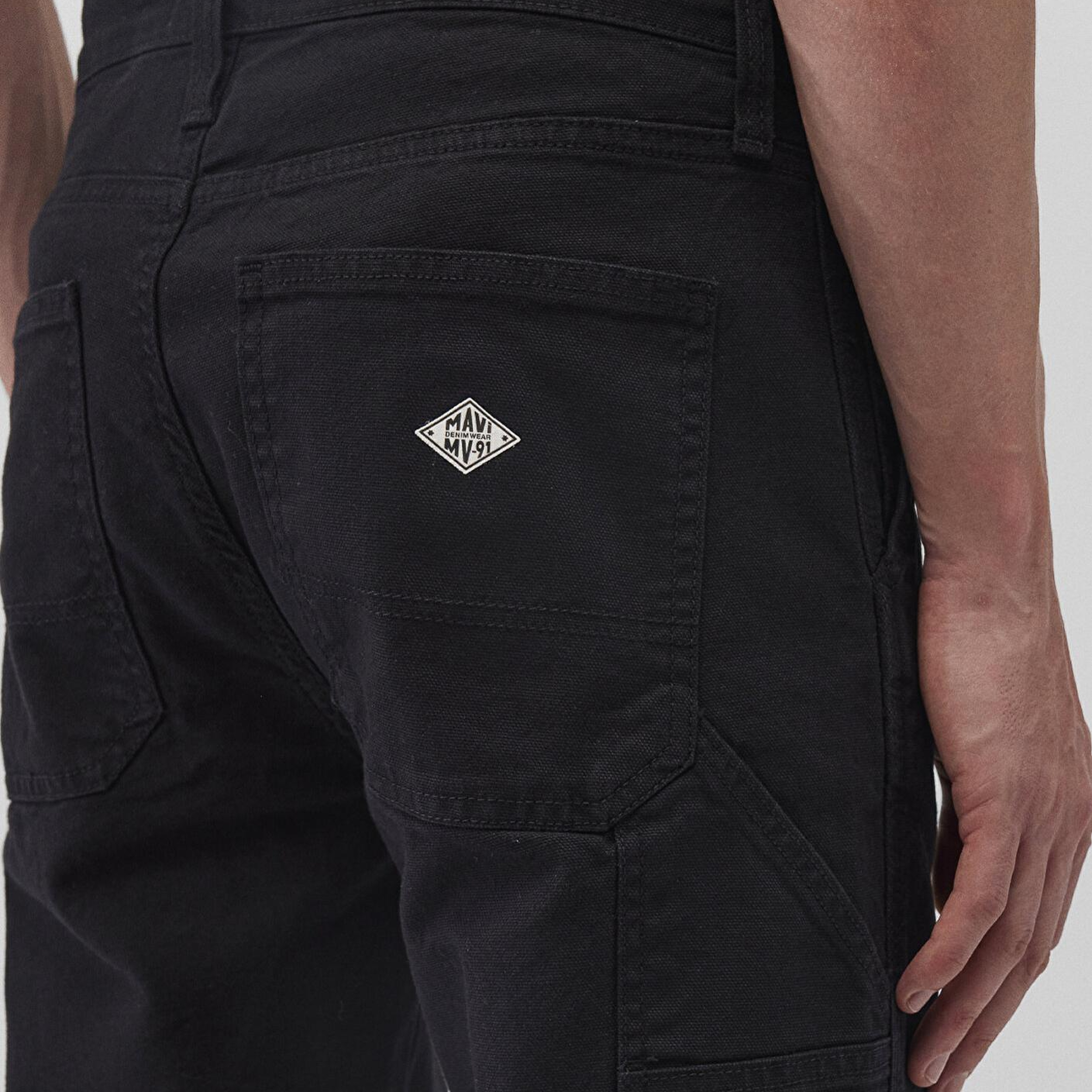 Mavi Oxford MV91 Street Siyah Kanvas Denim Jean Pantolon 0010069-88531