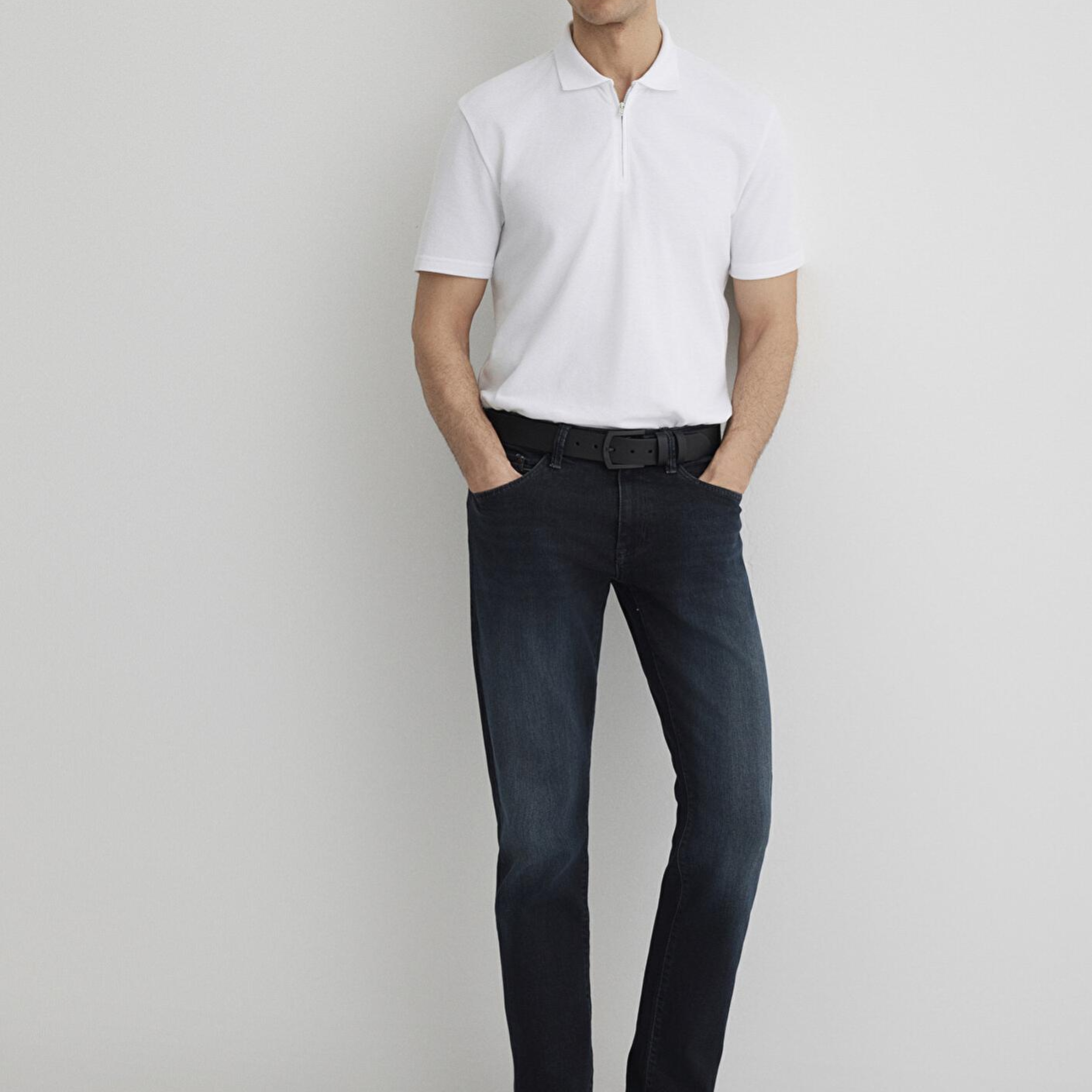 Mavi Marcus Lux Black Puslu Koyu Mavi Jean Pantolon 0035188545