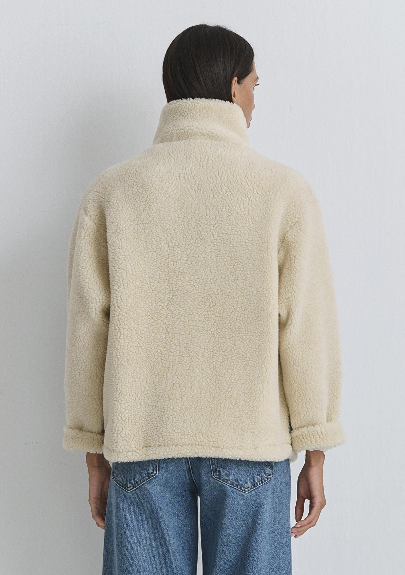 Mavi Rubina 90lar Açık Mavi Suni Kürklü  Jean Ceket 1110278-88589