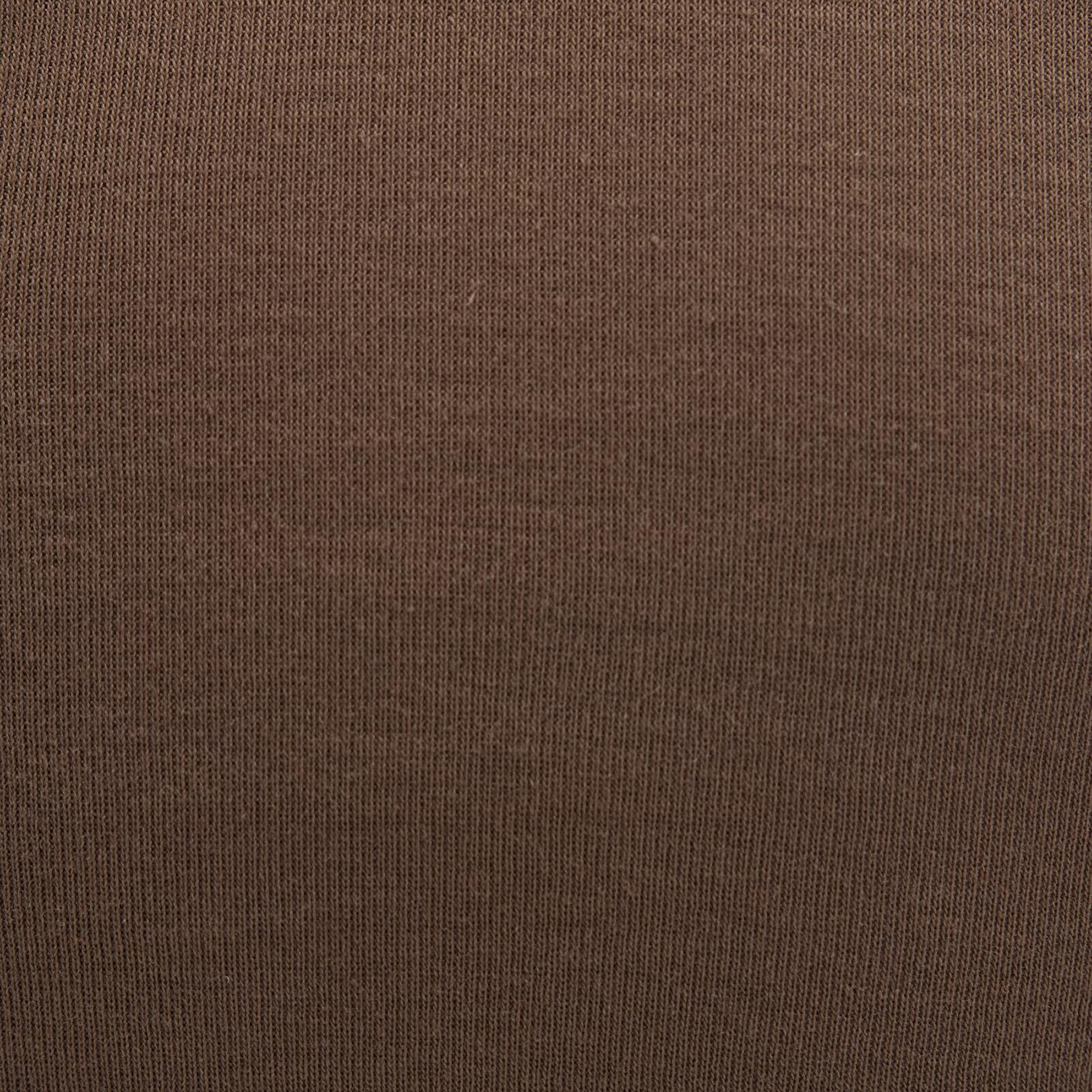 Mavi Uzun Kollu Kahverengi Crop Basic Tişört Crop / Kısa Kesim 1612822-81959