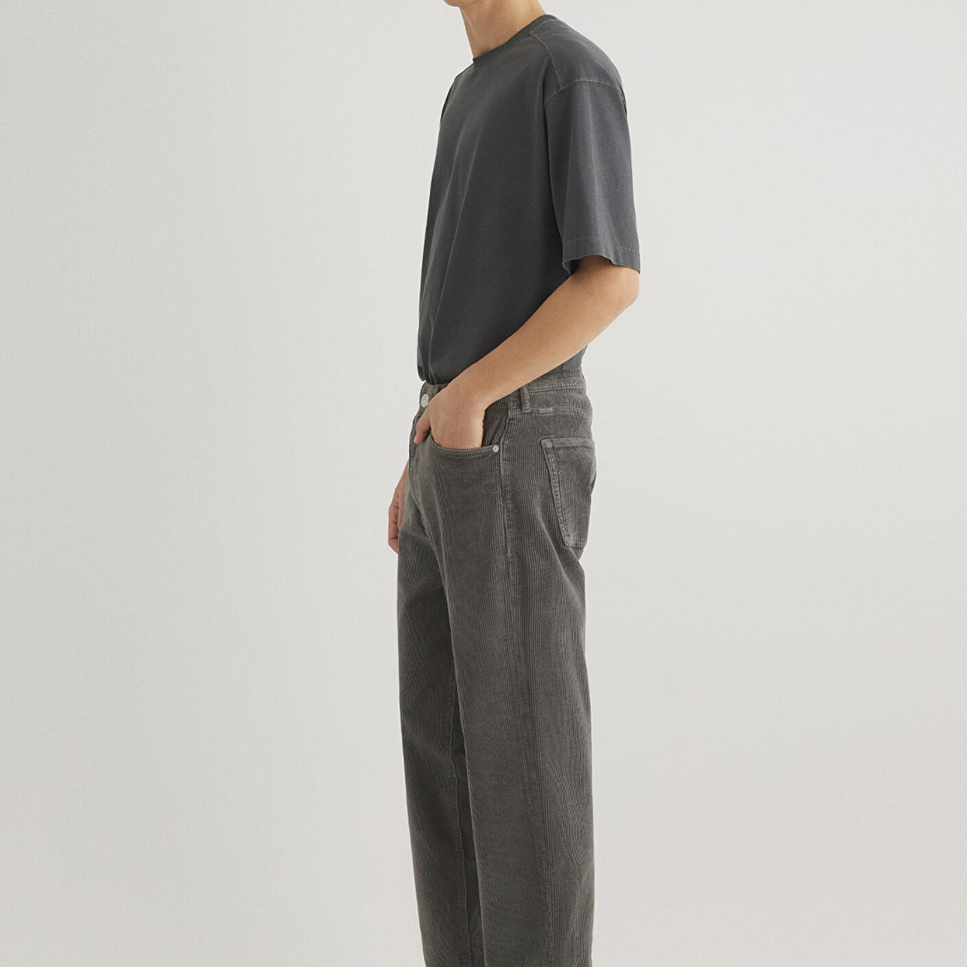 Mavi Toronto Street Antrasit Kadife Jean Pantolon 0010289-88438