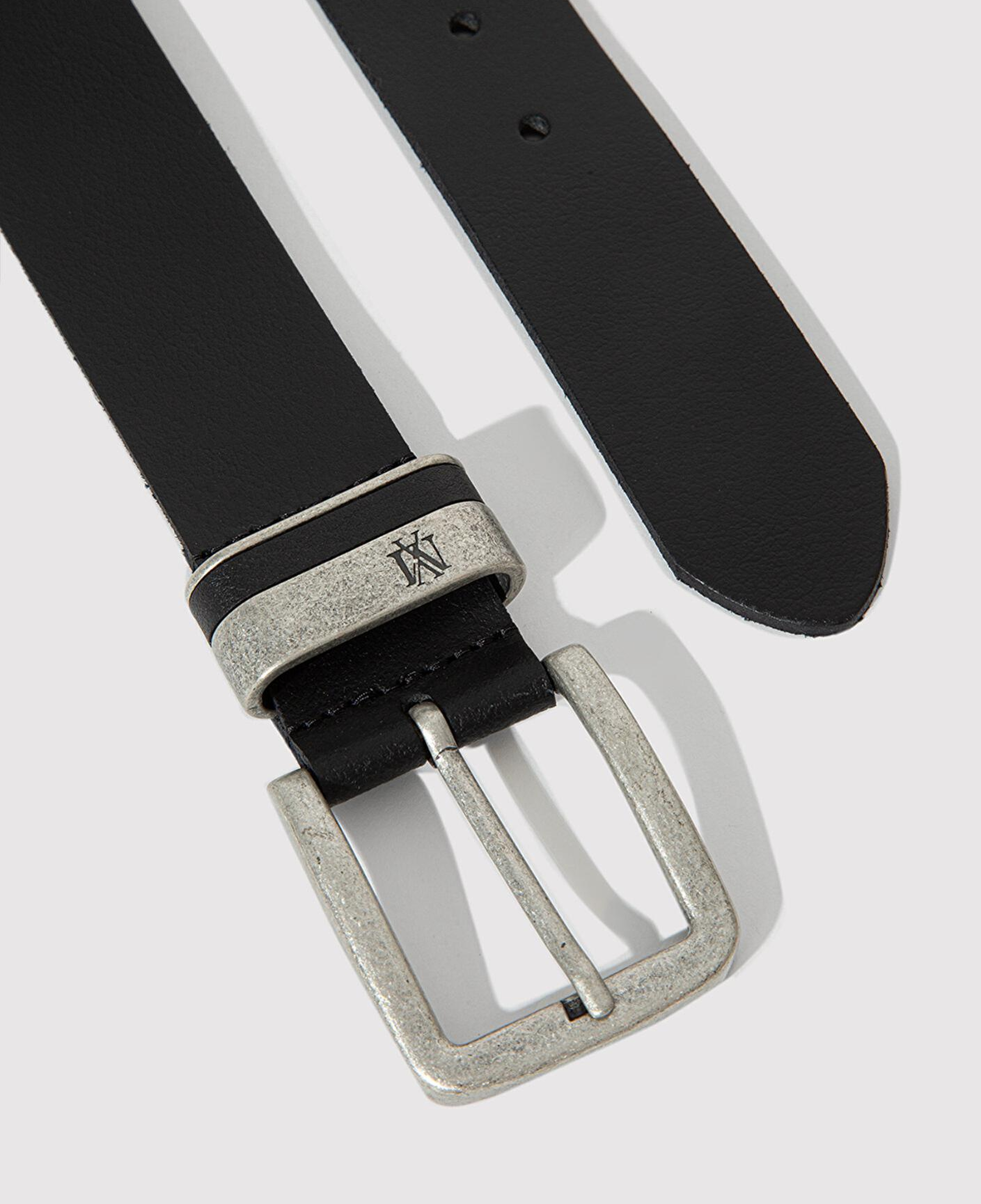 Mavi Siyah Deri Kemer 0911646-900