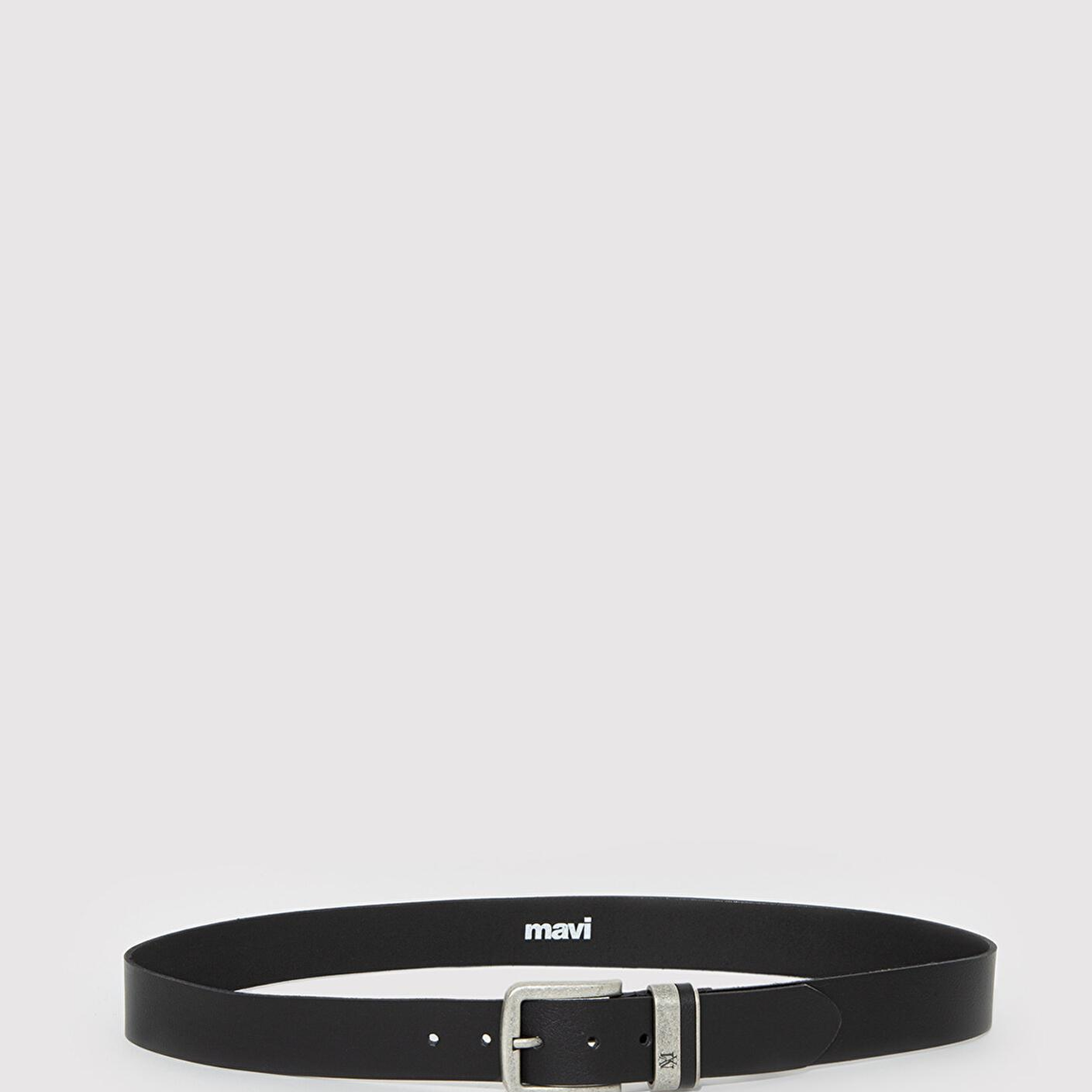 Mavi Siyah Deri Kemer 0911646-900