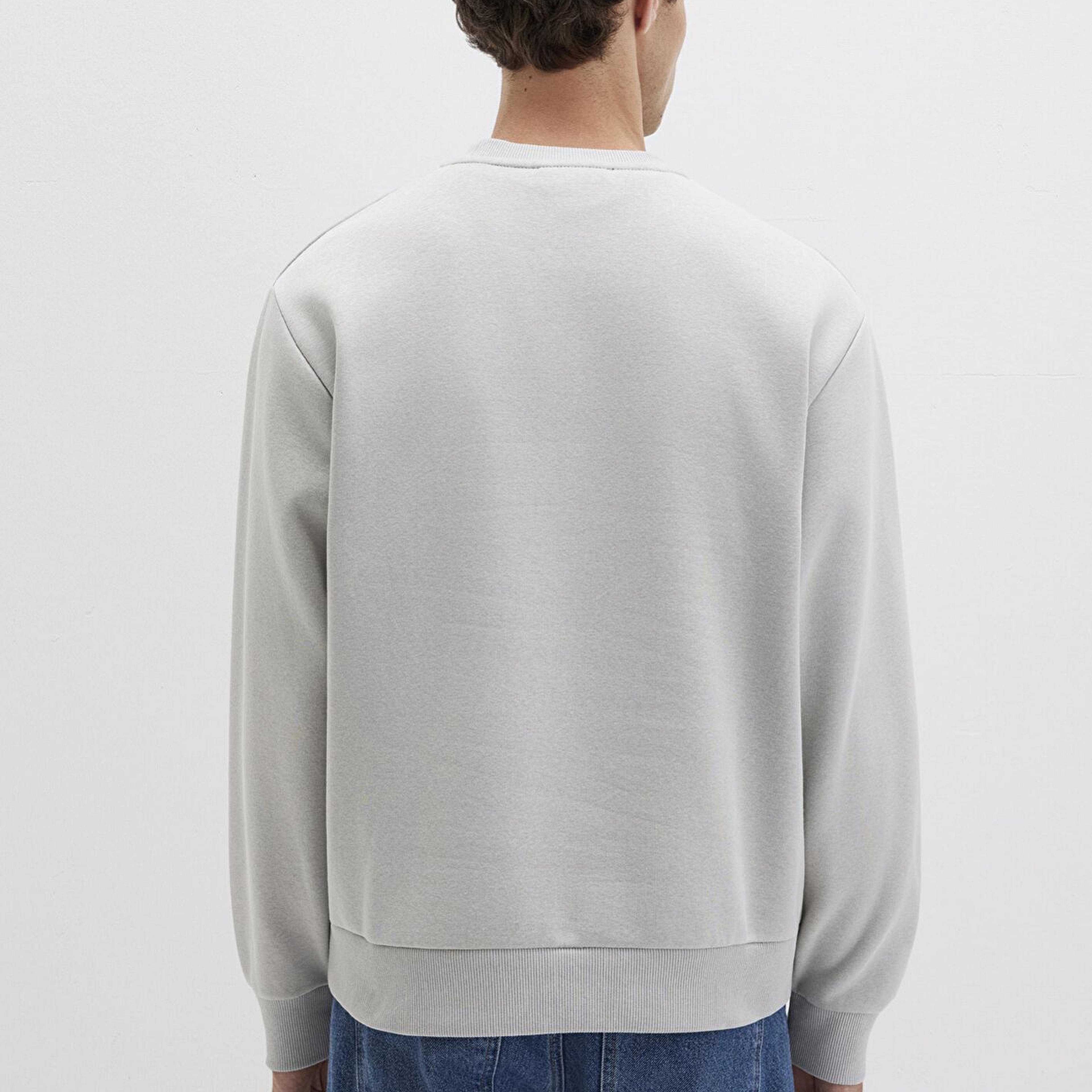 Mavi Bisiklet Yaka Gri Basic Sweatshirt 0S10276-81582