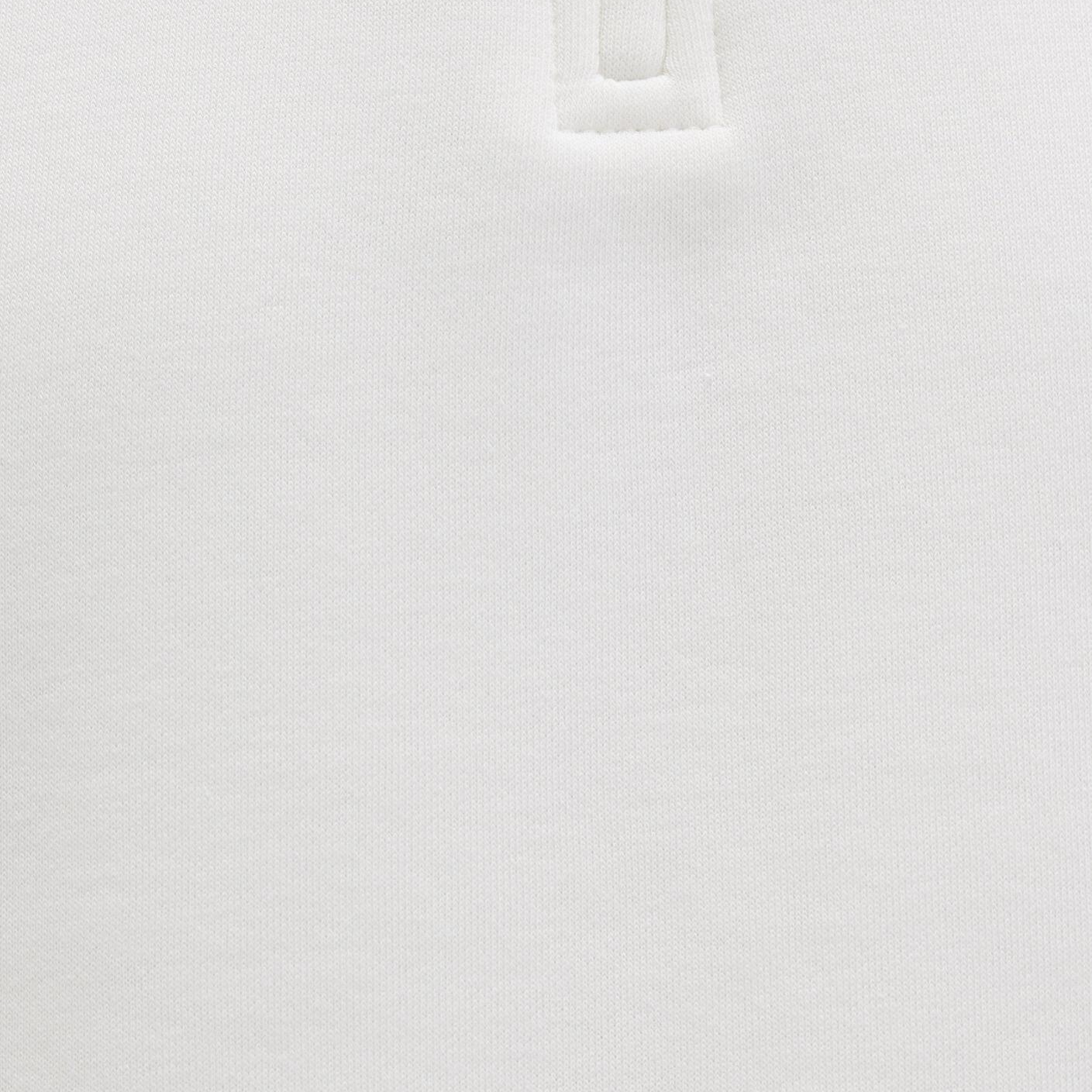 Mavi Yarı Fermuarlı Beyaz Basic Sweatshirt 0S10278-70057