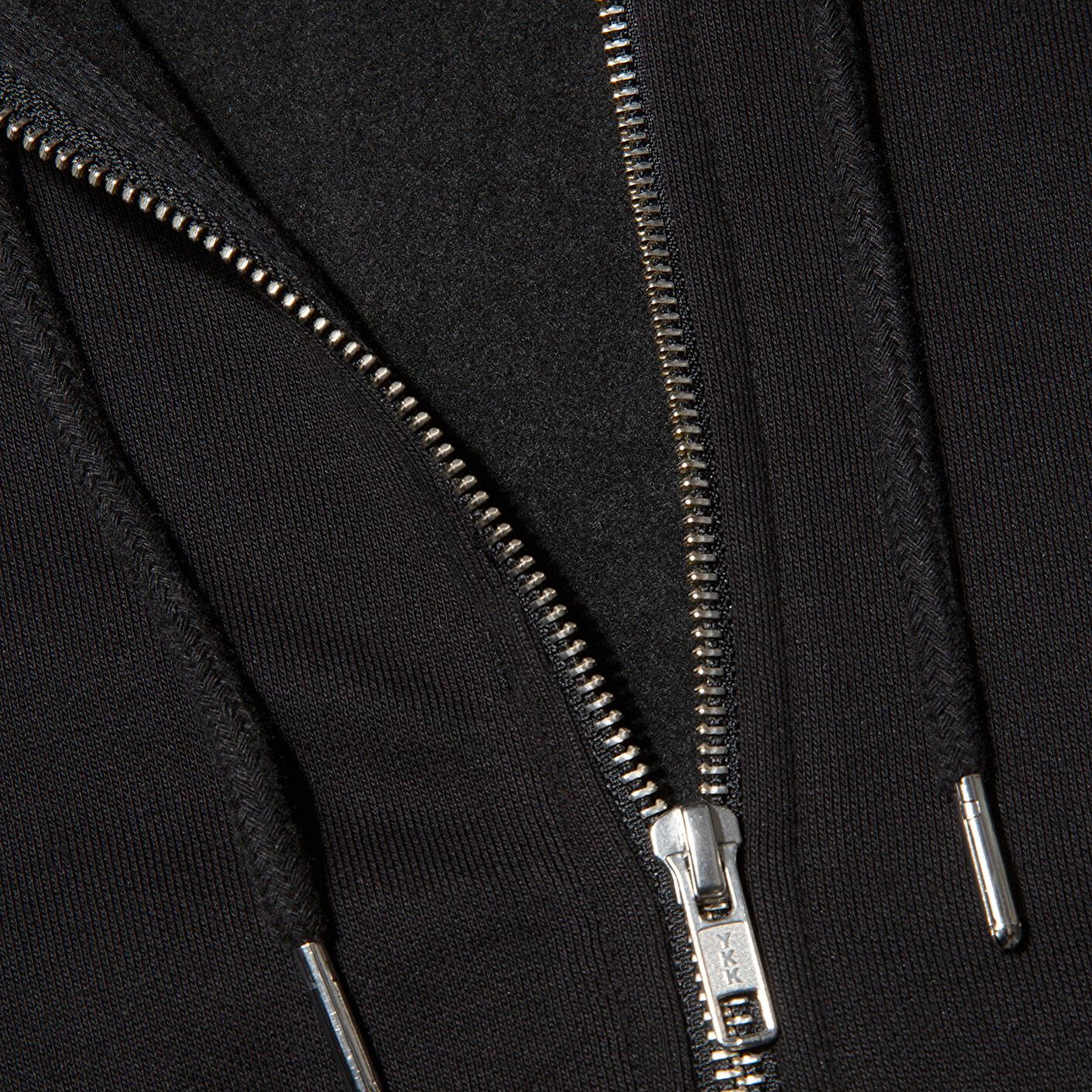 Mavi Kapüşonlu Fermuarlı Siyah Basic Sweatshirt 0S10277-900