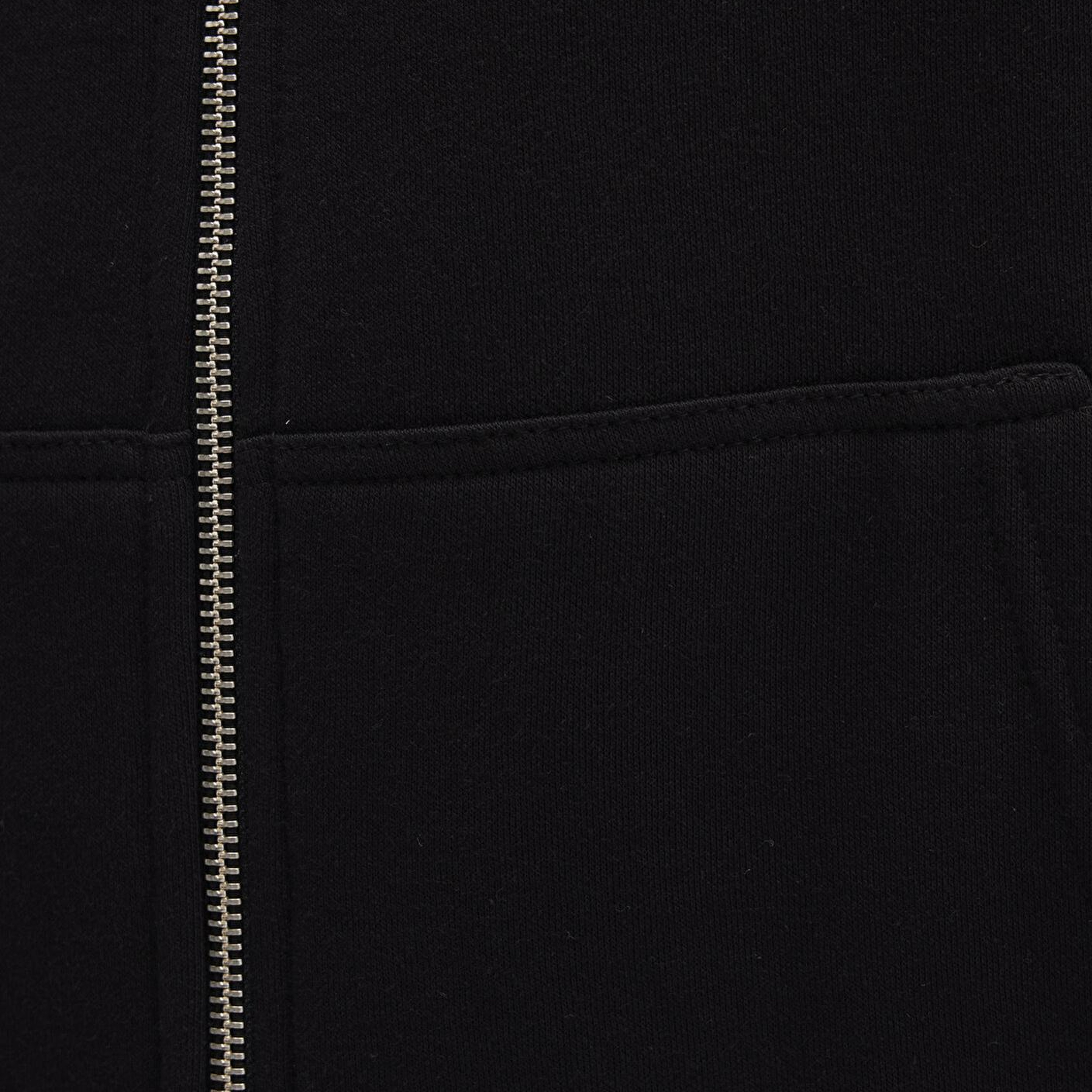 Mavi Kapüşonlu Fermuarlı Siyah Basic Sweatshirt 0S10277-900