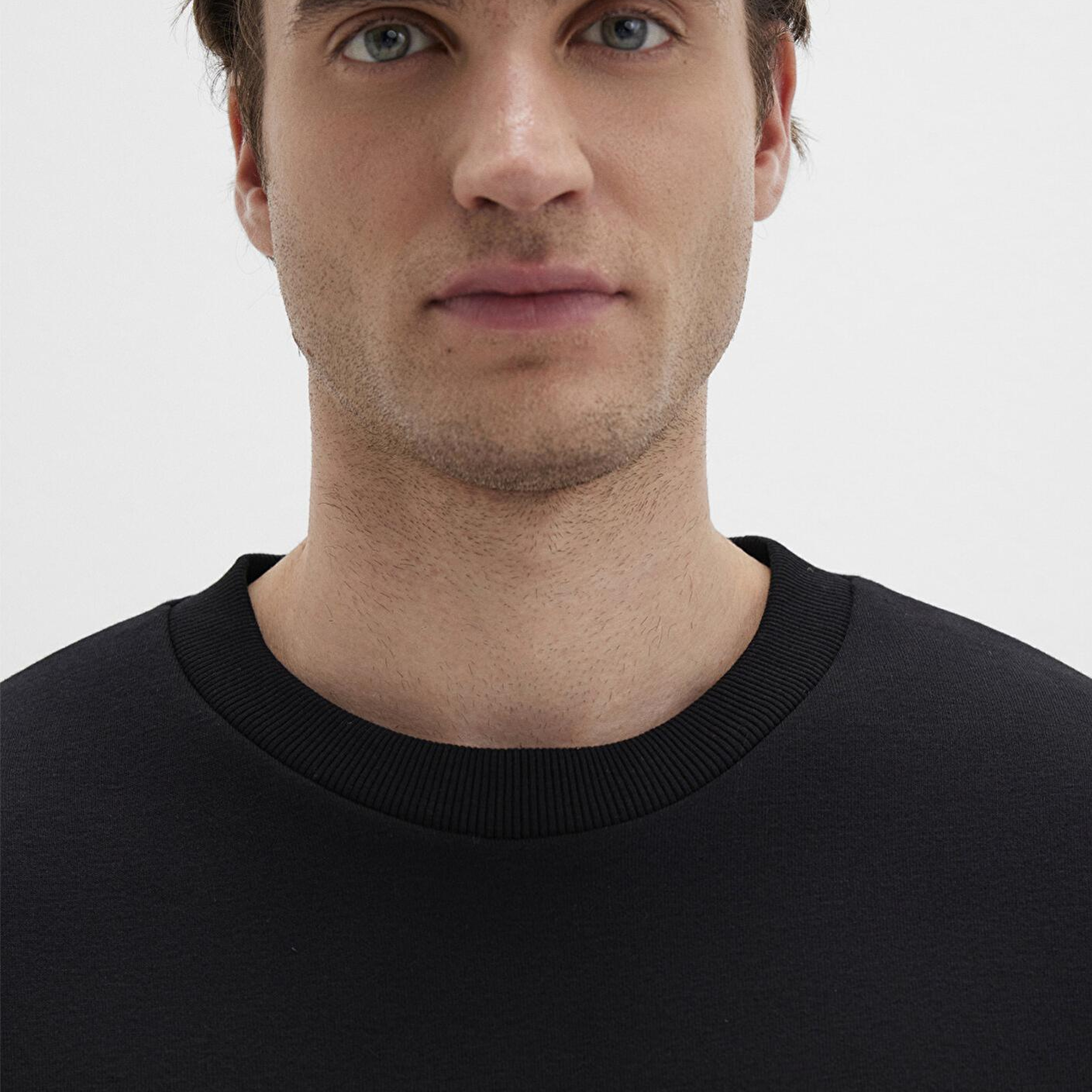 Mavi Bisiklet Yaka Siyah Basic Sweatshirt 0S10276-900