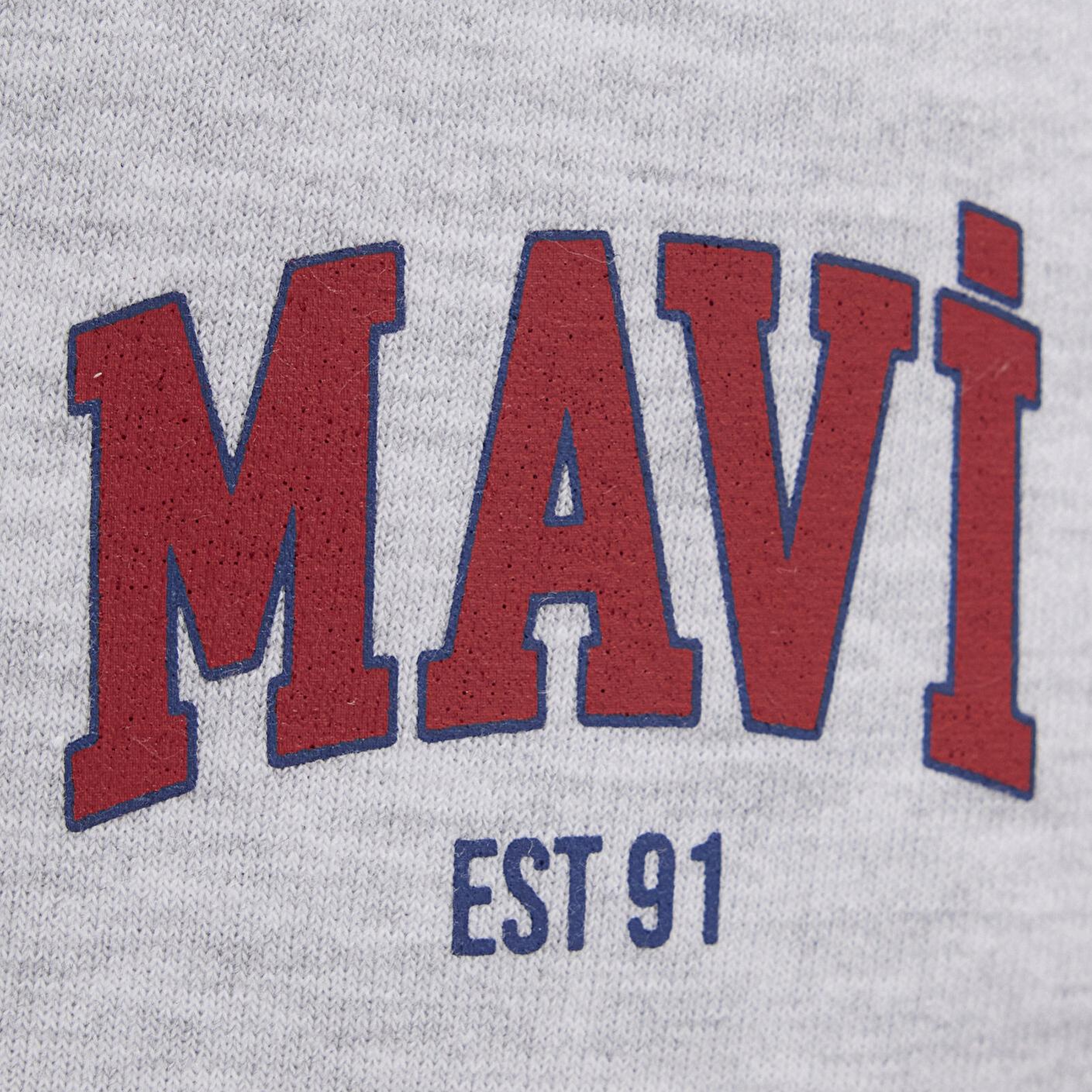 Mavi Mavi Logo Baskılı Gri Eşofman Altı 1010757-85438