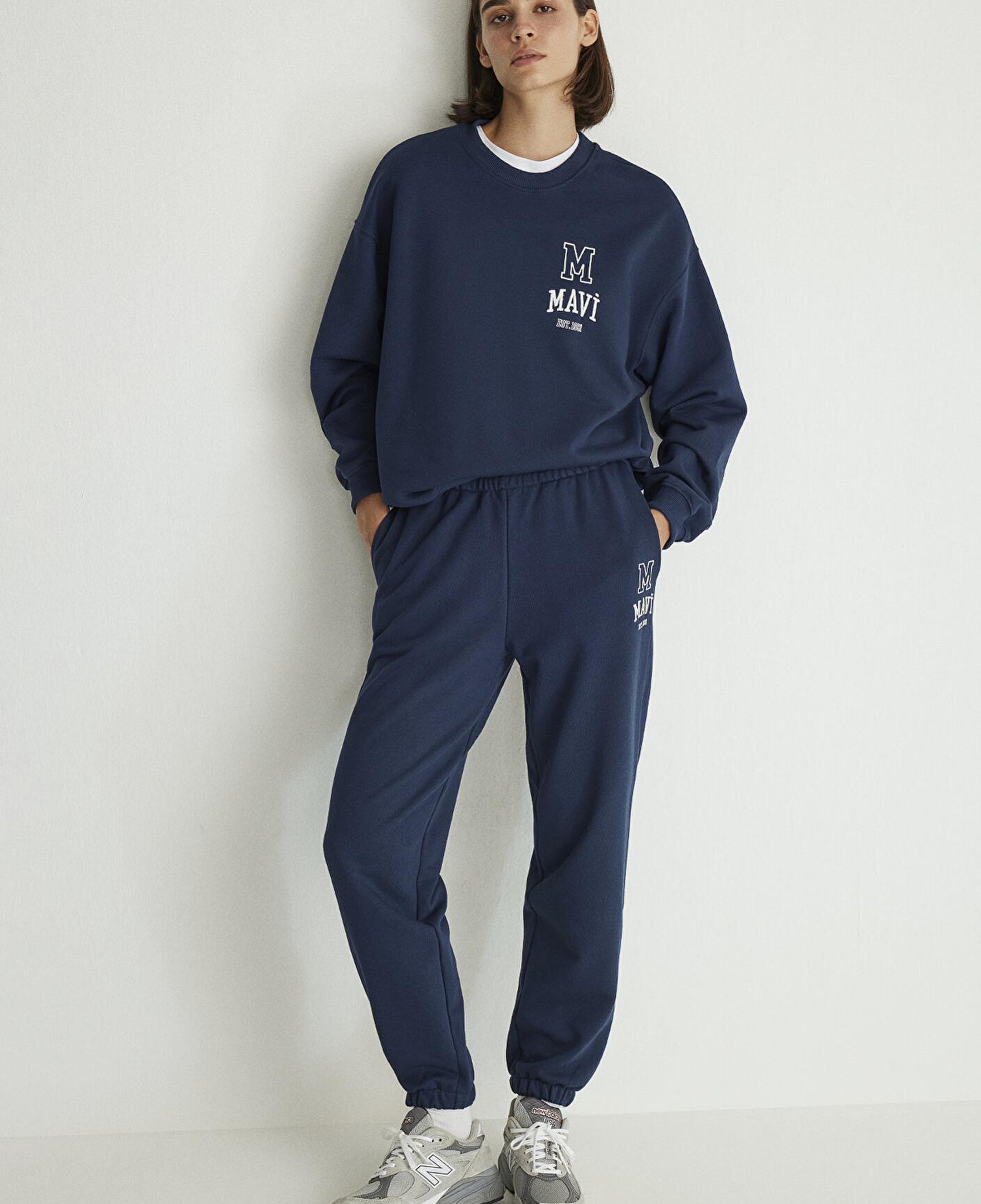 Mavi Mavi Logo Baskılı Lacivert Eşofman Altı 1010801-70488