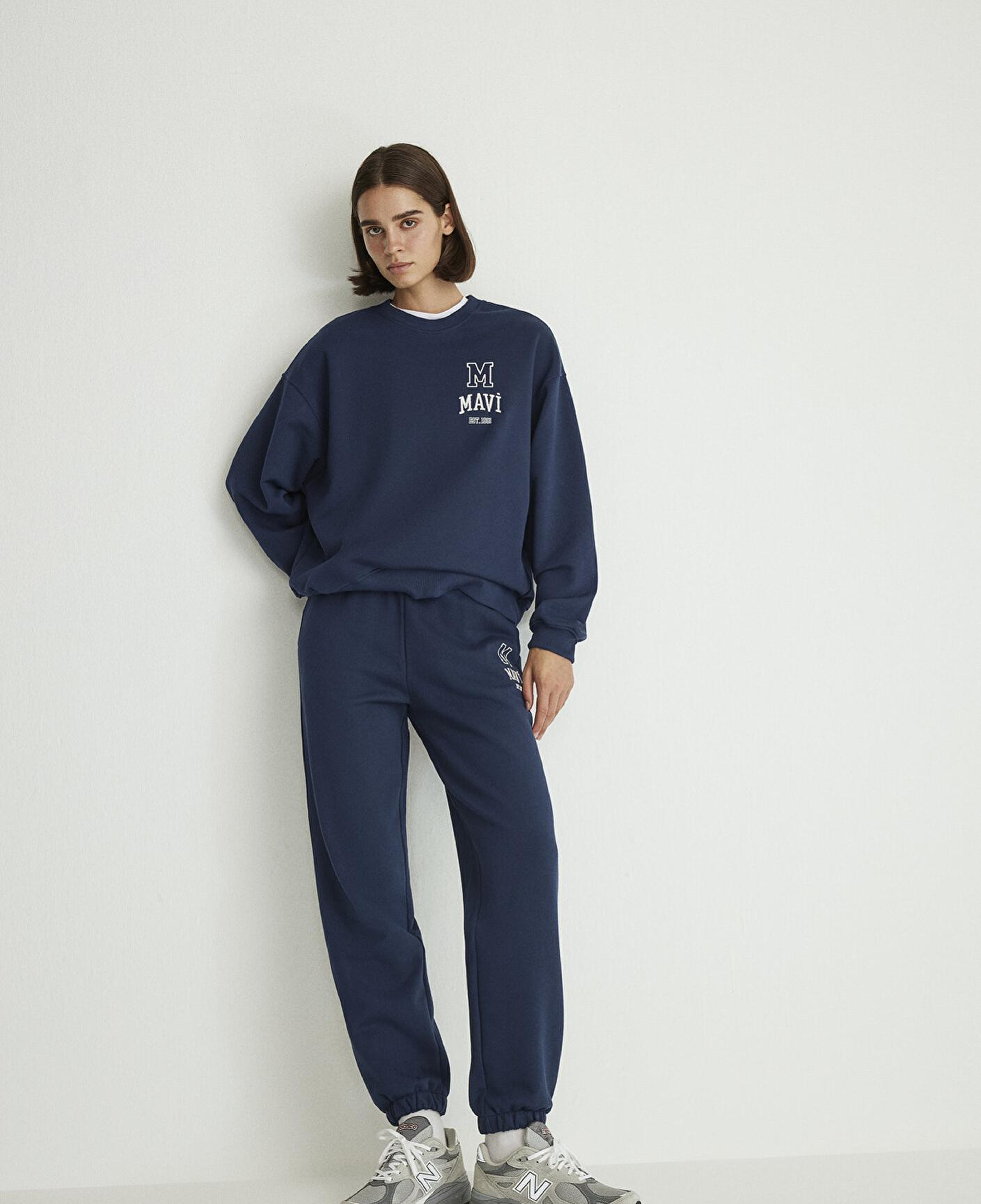 Mavi Mavi Logo Baskılı Lacivert Eşofman Altı 1010801-70488