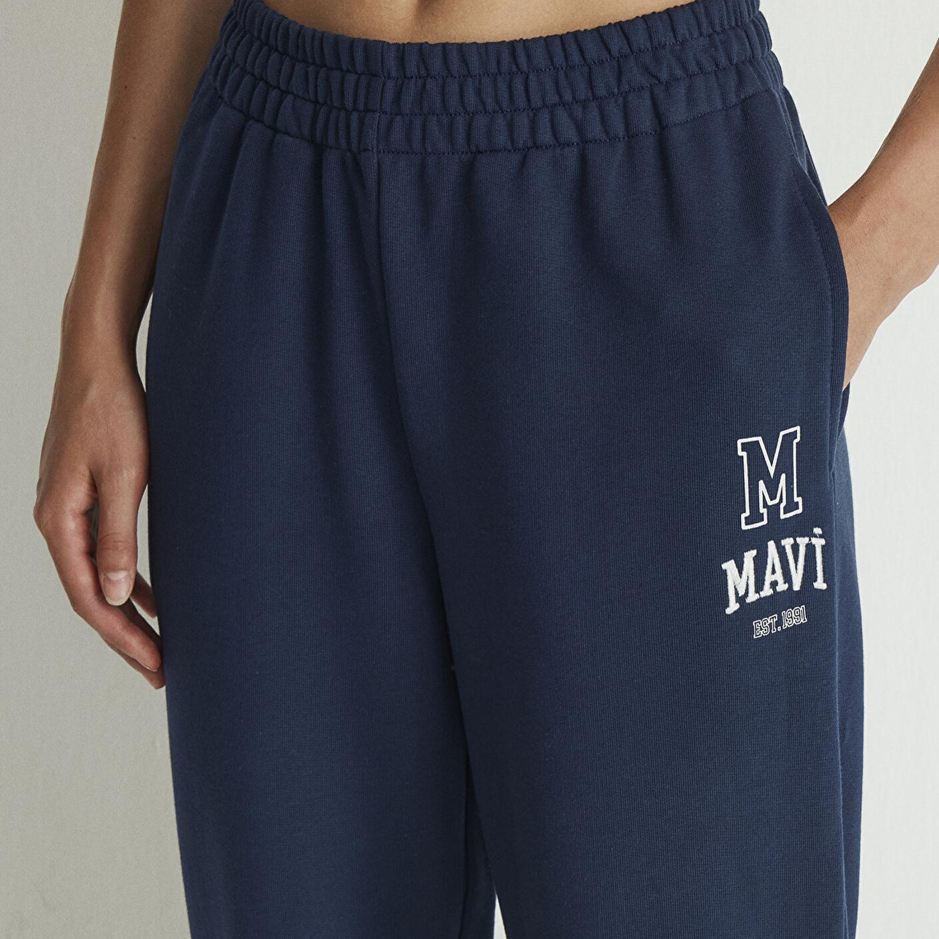 Mavi Mavi Logo Baskılı Lacivert Eşofman Altı 1010801-70488