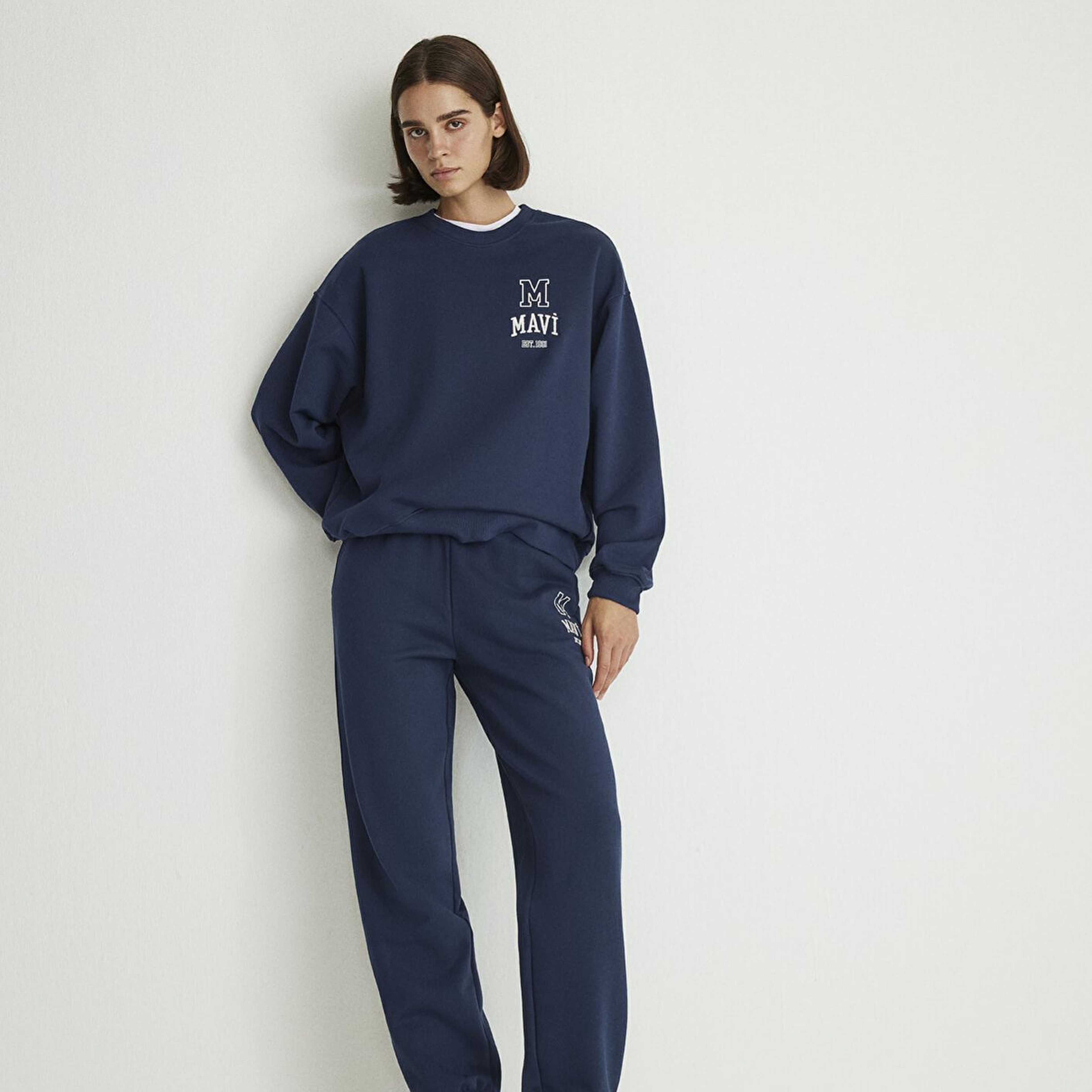 Mavi Mavi Logo Baskılı Lacivert Eşofman Altı 1010801-70488