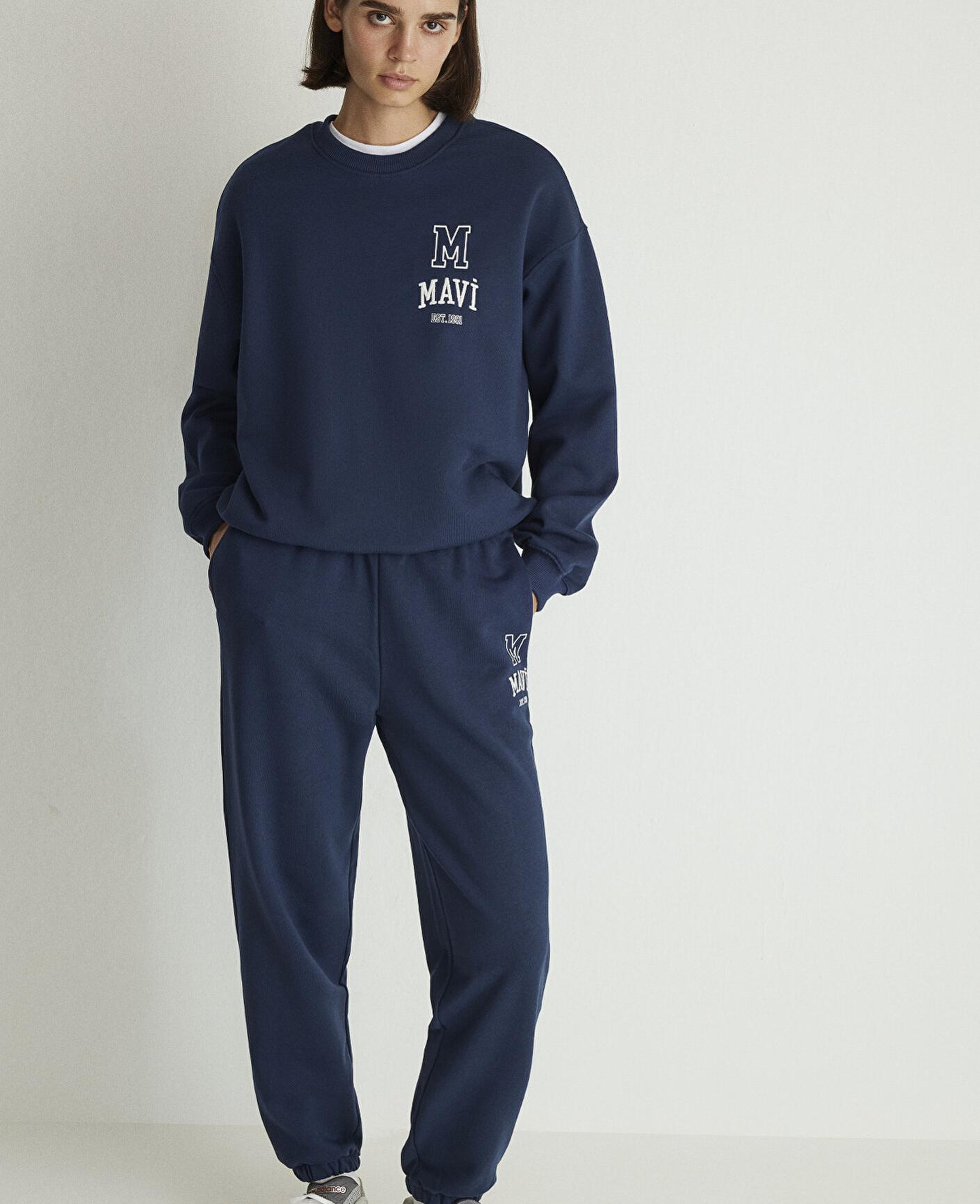 Mavi Mavi Logo Baskılı Lacivert Eşofman Altı 1010801-70488