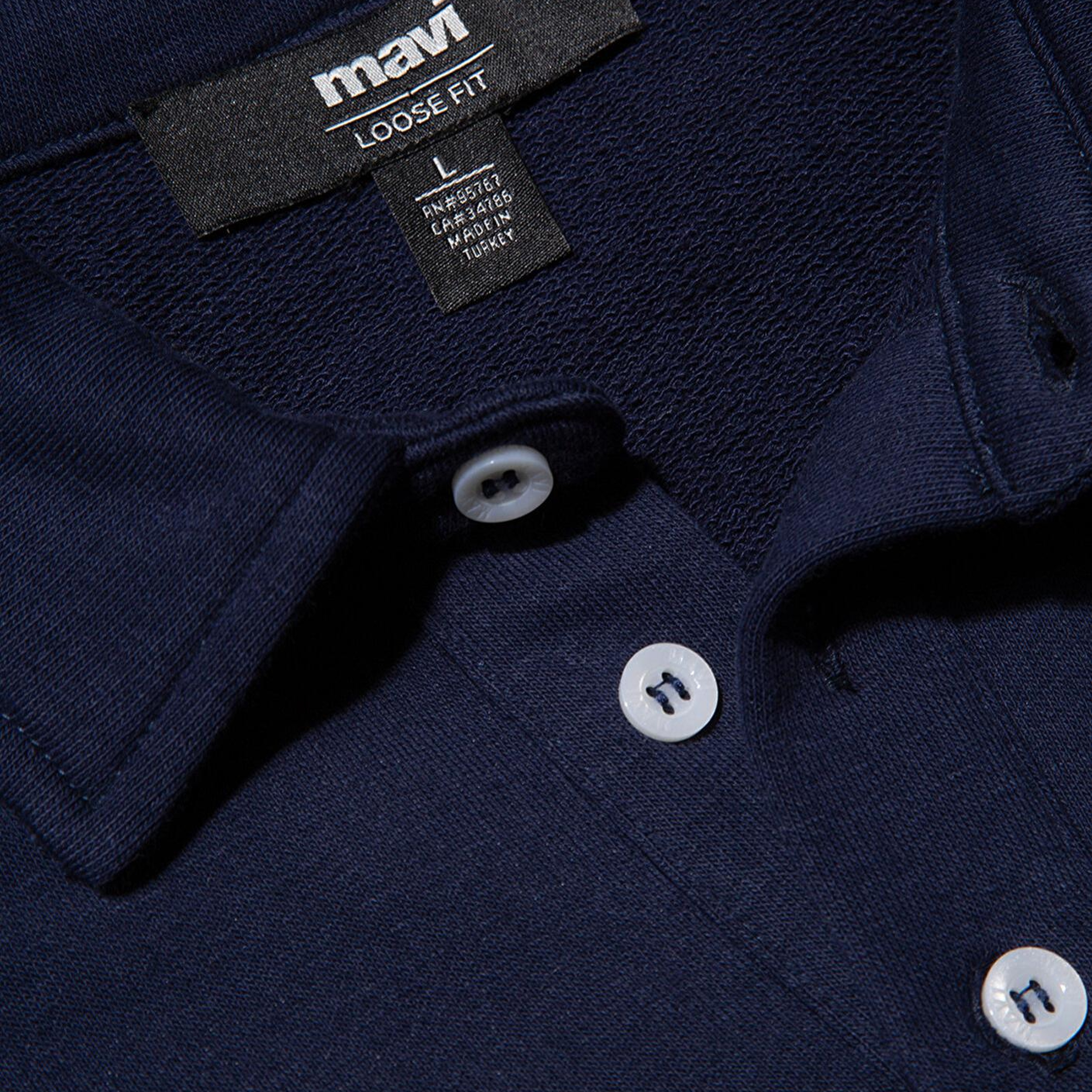 Mavi Lacivert Polo Sweatshirt 0611689-84371