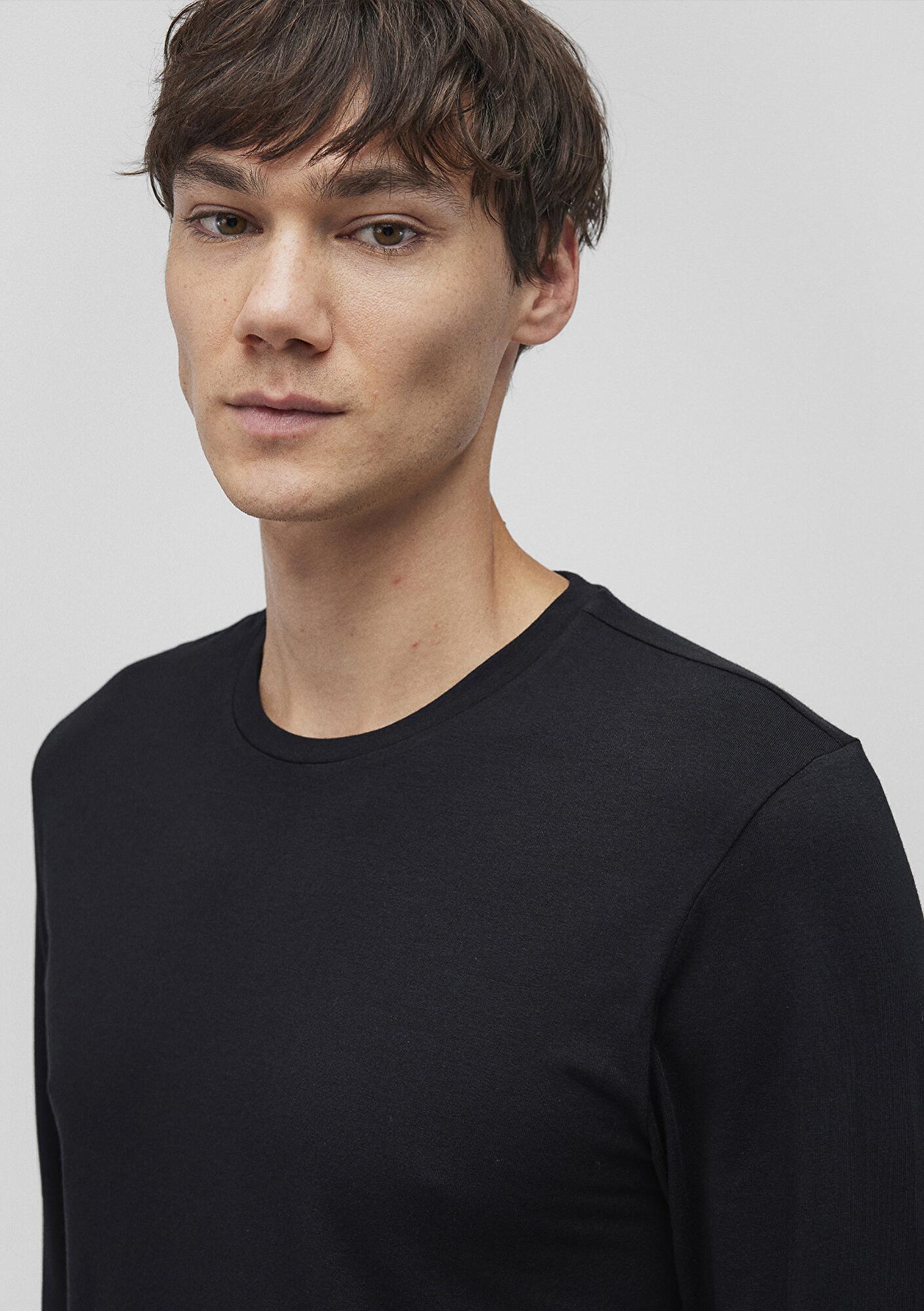 Mavi 2li Erkek Basic Tişört Fitted / Vücuda Oturan Kesim 0612314-900