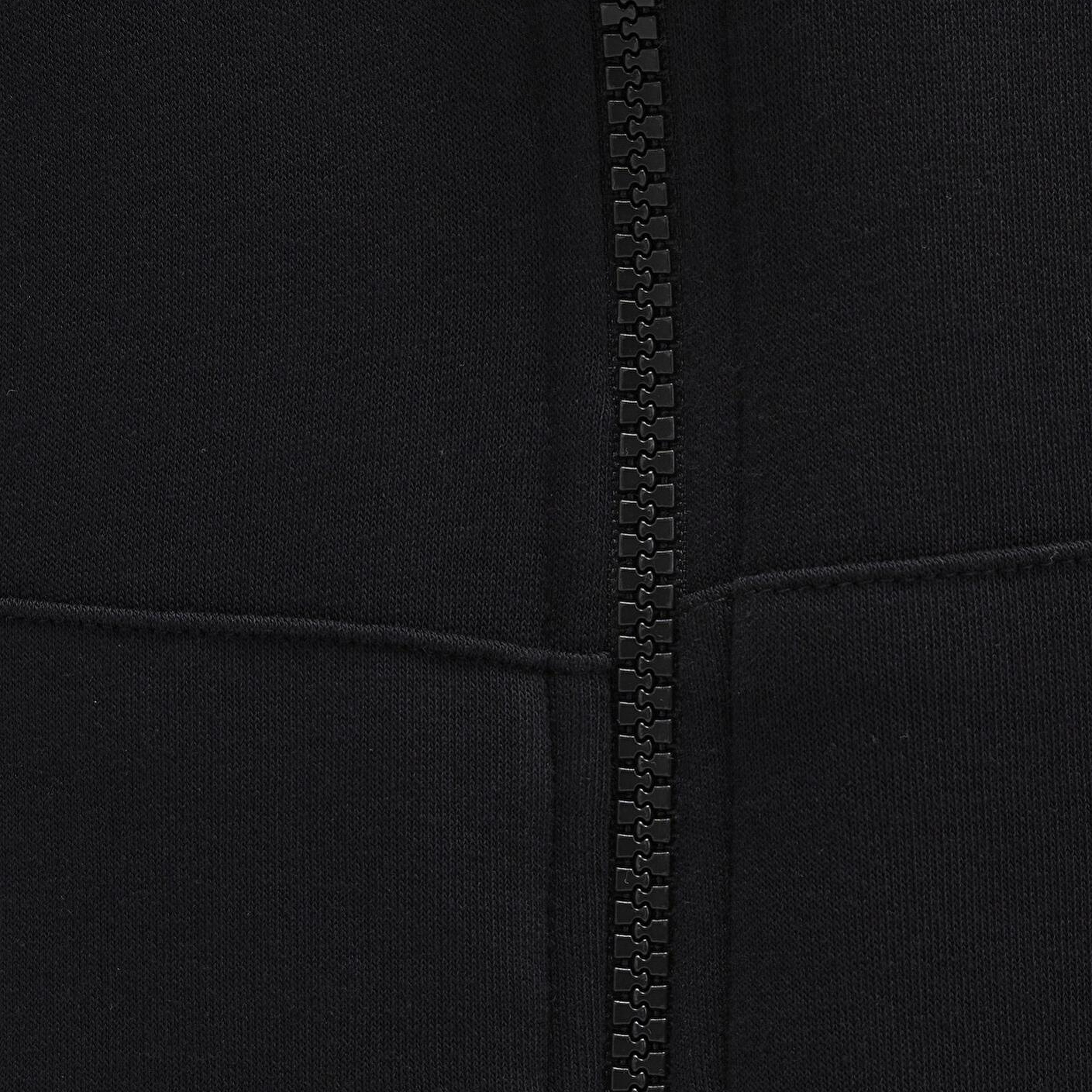 Mavi MVJNS Logo Baskılı Fermuarlı Kapüşonlu Siyah Sweatshirt 0S10193-900