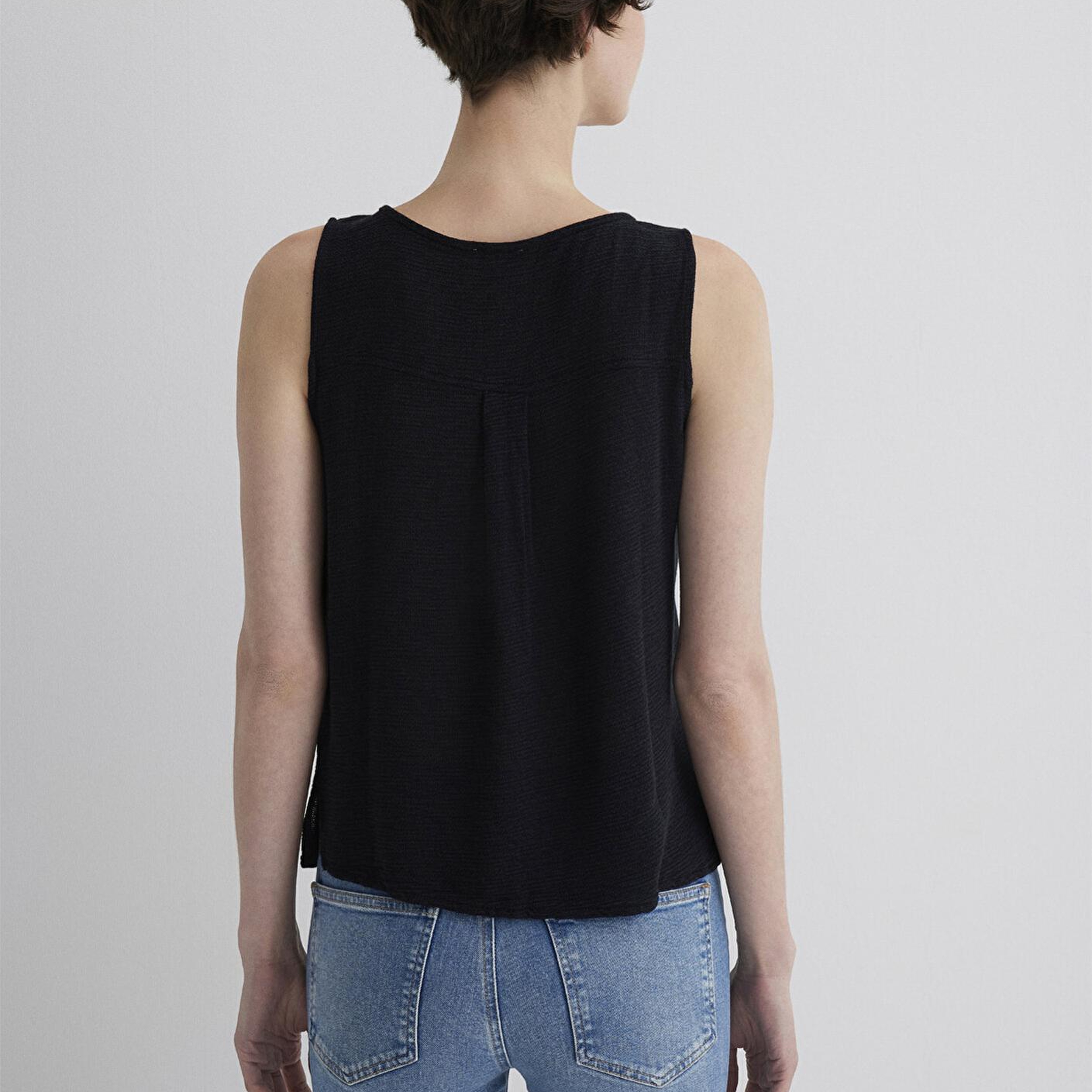 Mavi Kolsuz Siyah Bluz 1210710-900