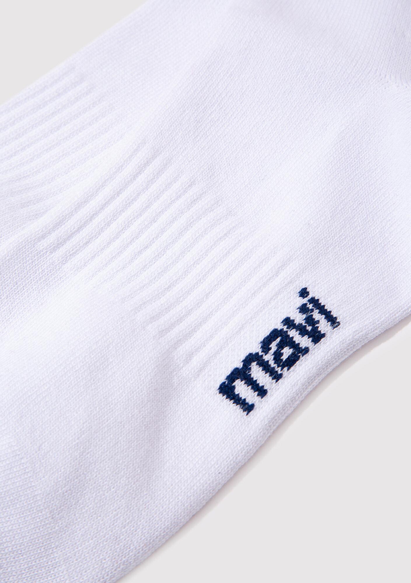 Mavi Mavi Logo Baskılı Beyaz Soket Çorap 0911160-28613