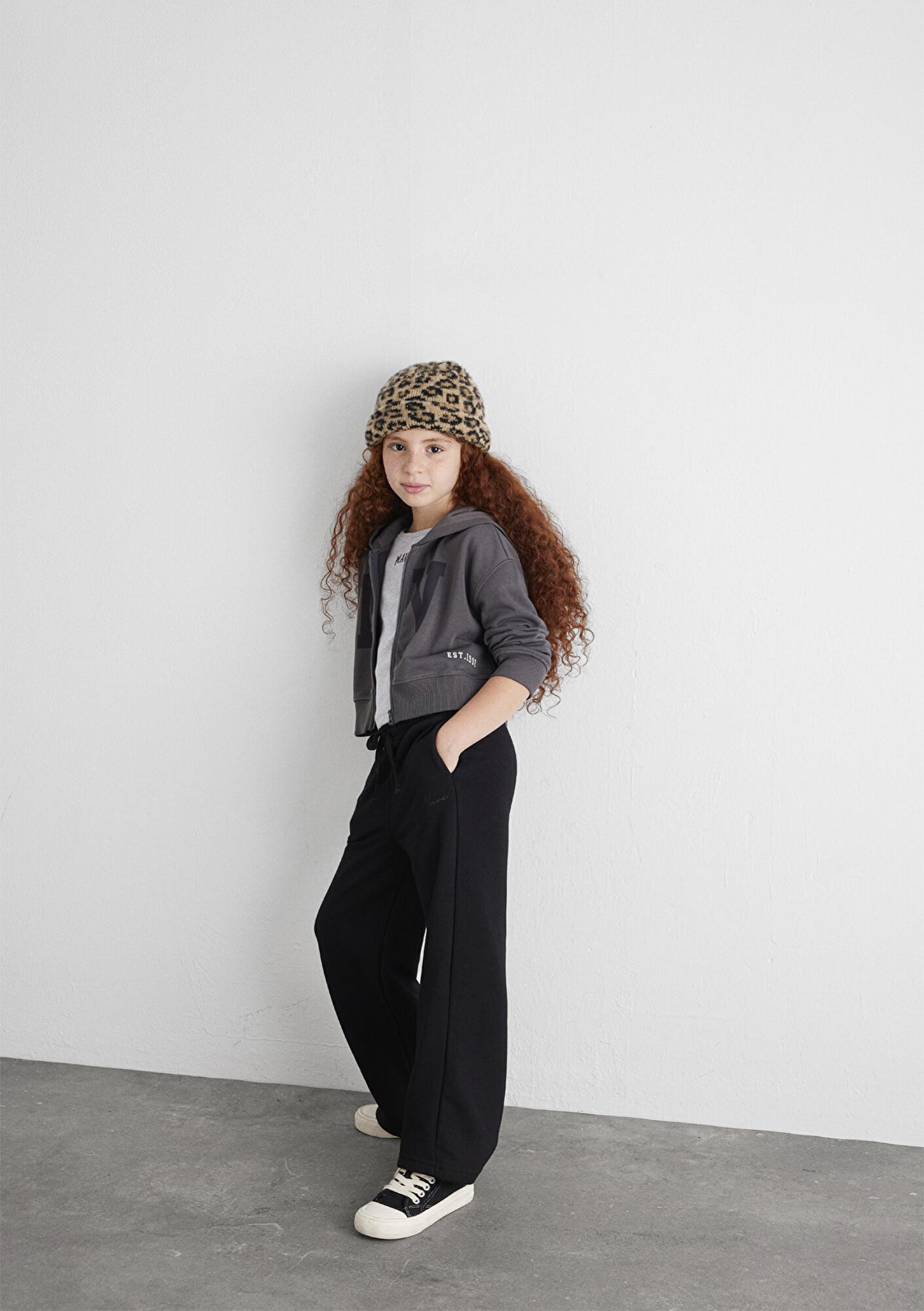 Mavi Mavi Logo Baskılı Siyah Eşofman Altı 7010019-900