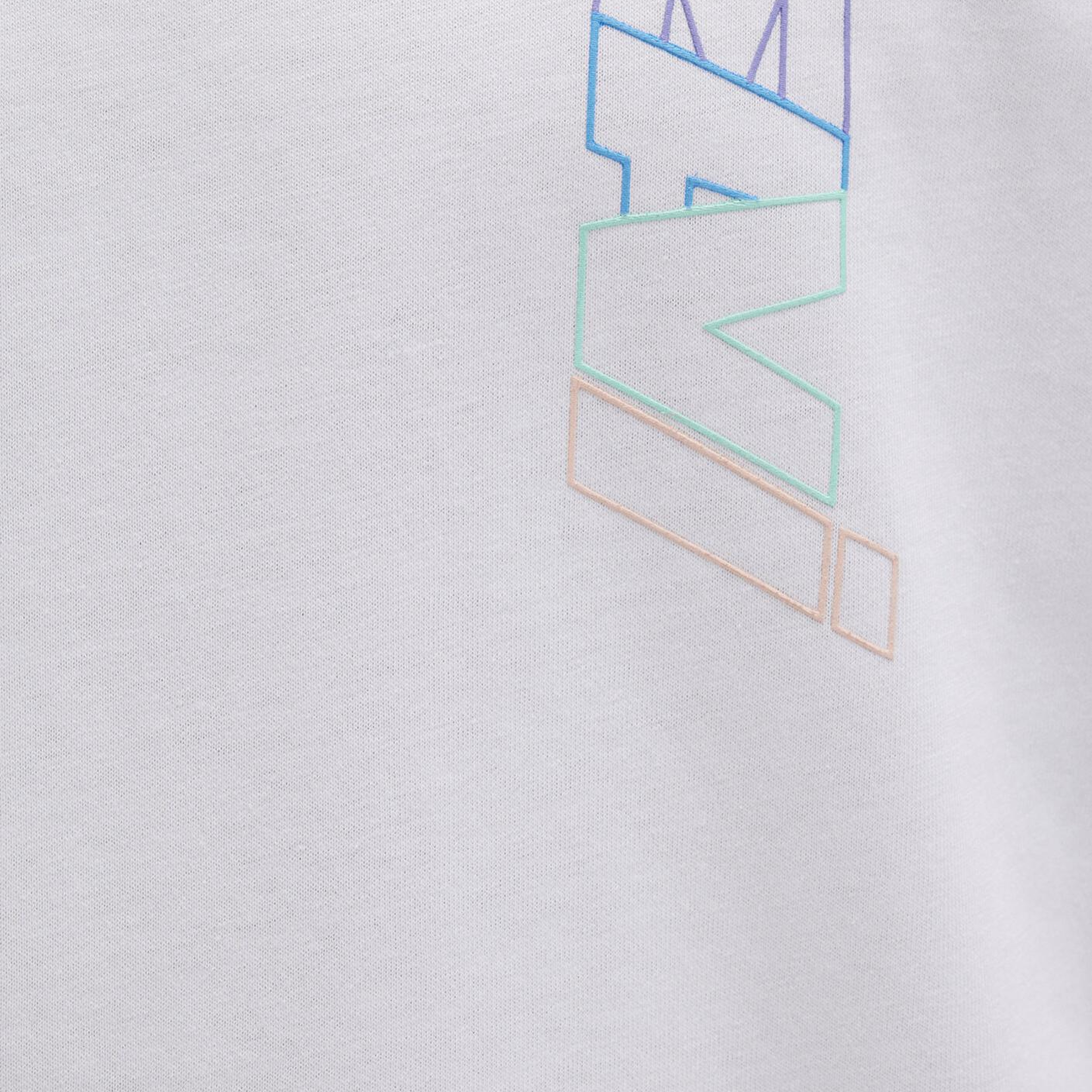 Mavi Mavi Logo Sırt Baskılı Beyaz Tişört Loose Fit / Bol Rahat Kesim 0612350-620