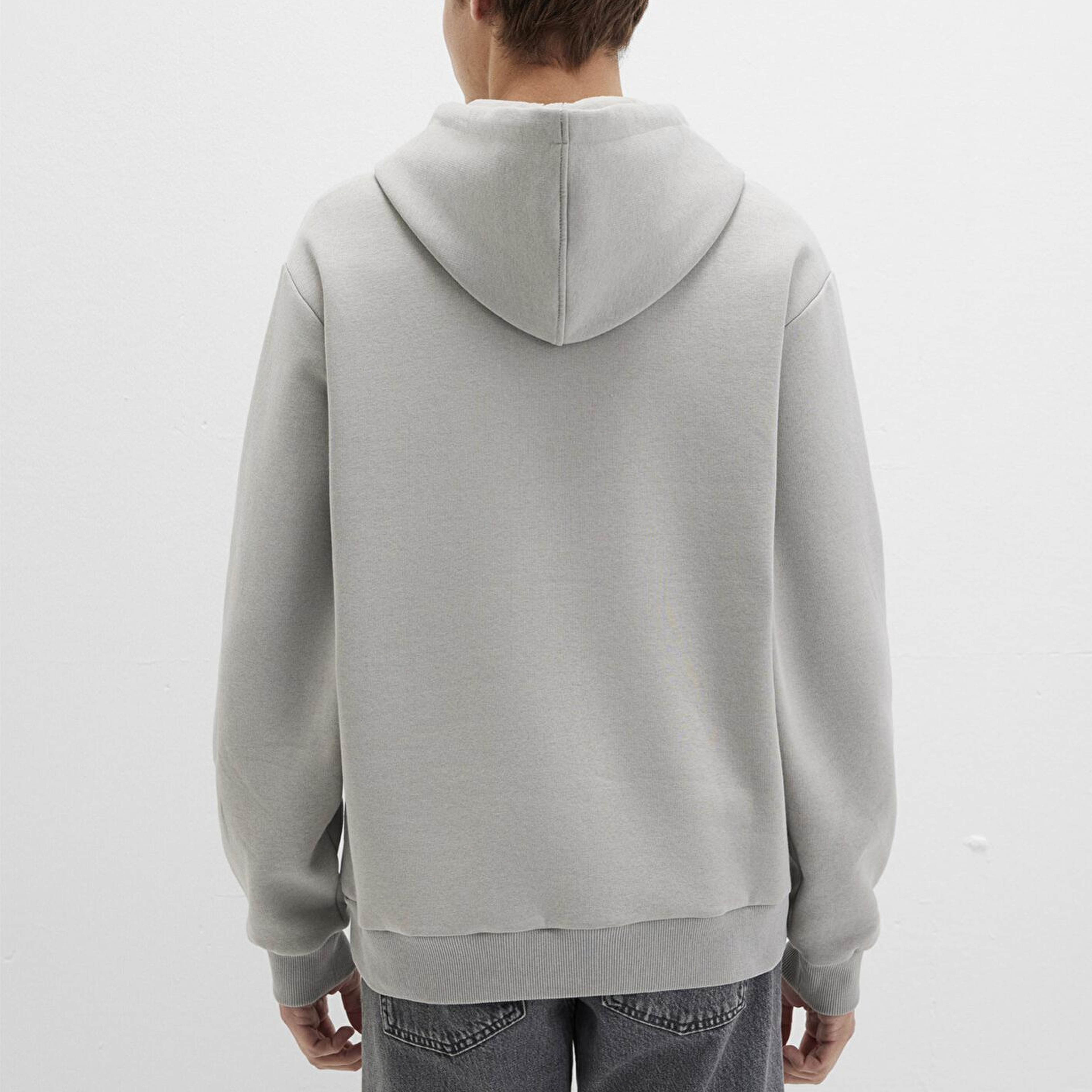 Mavi Mavi Jeans Logo Baskılı Gri Sweatshirt 0S10199-70093