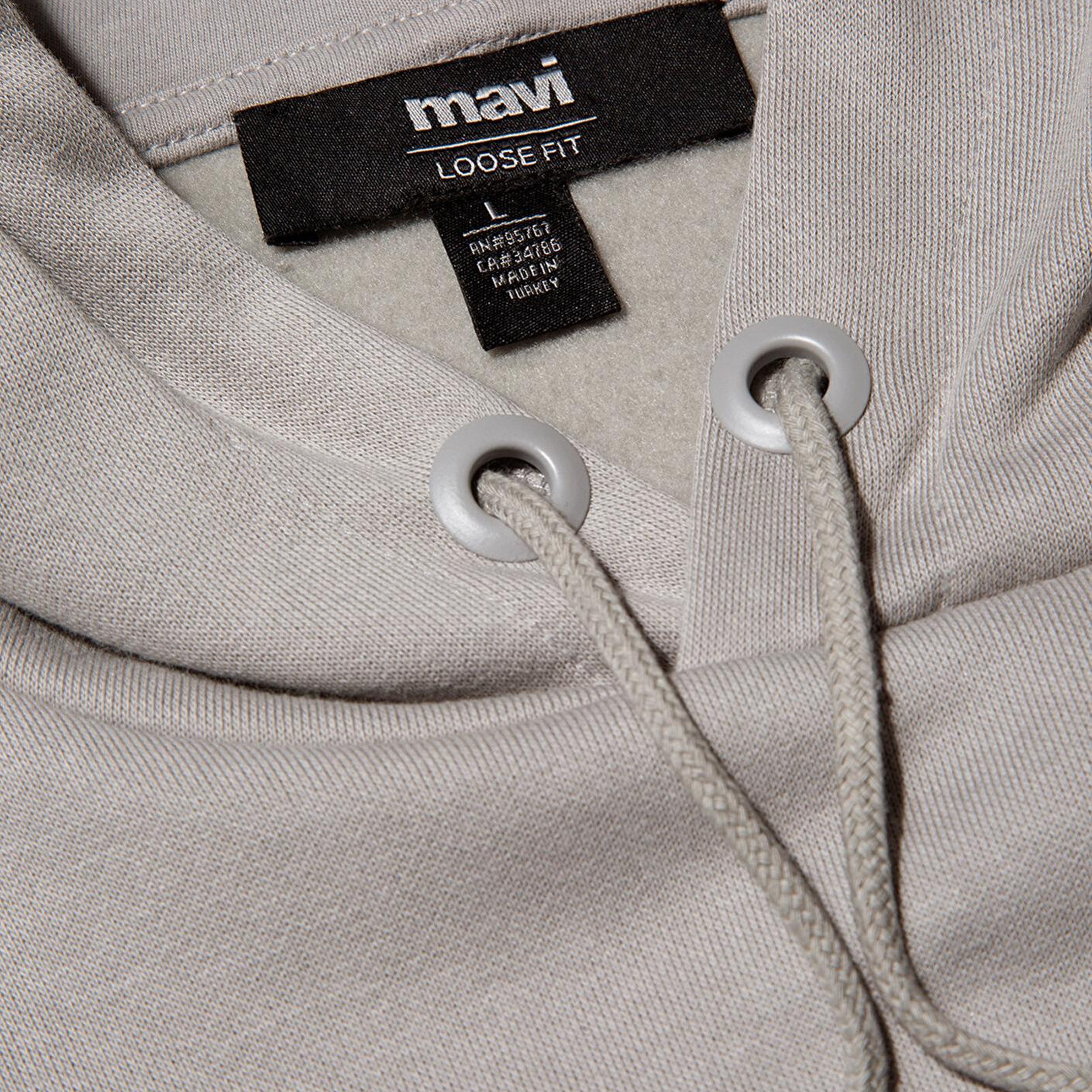 Mavi Mavi Jeans Logo Baskılı Gri Sweatshirt 0S10199-70093