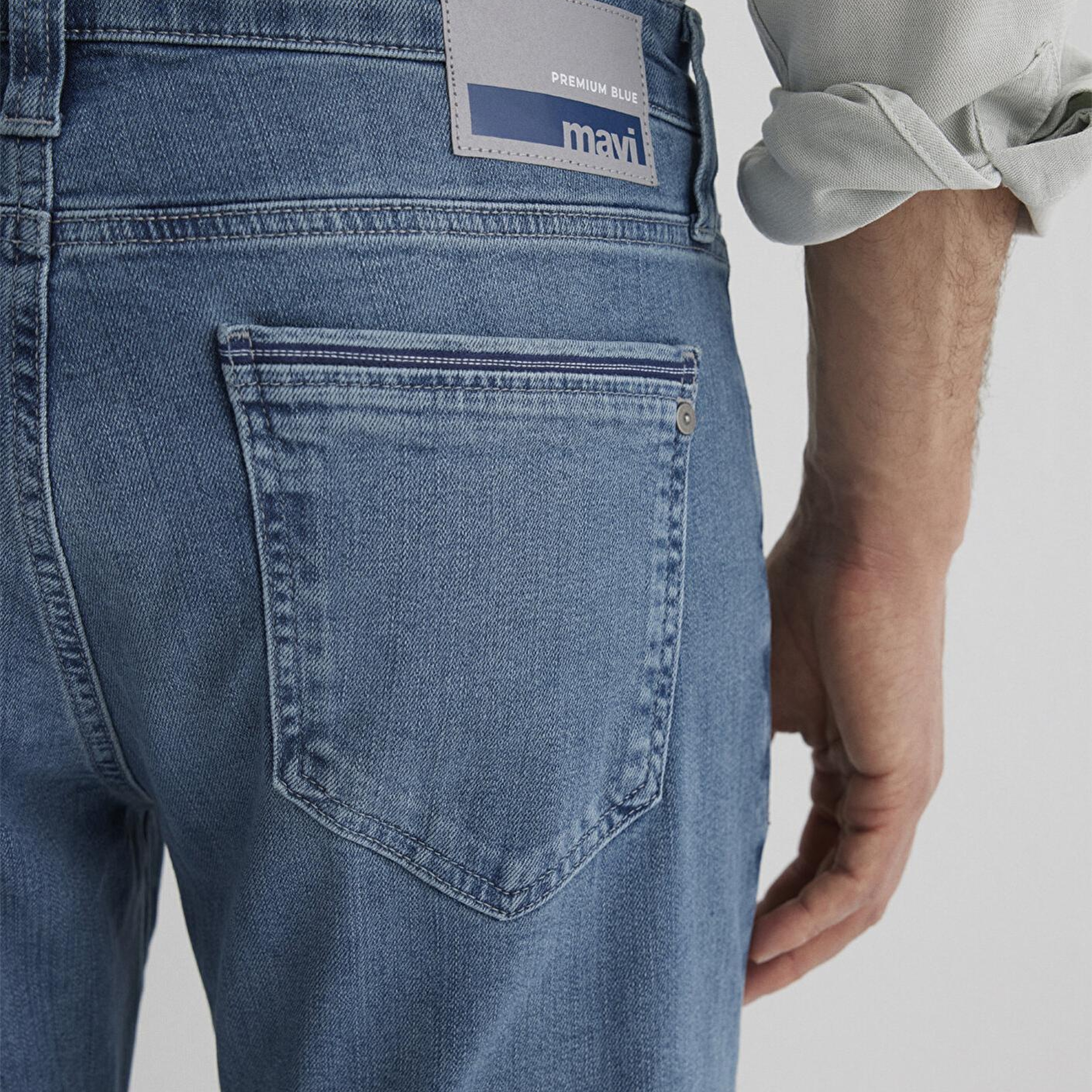 Mavi Jake Premium Blue Puslu İndigo Mavisi Jean Pantolon 0042287839