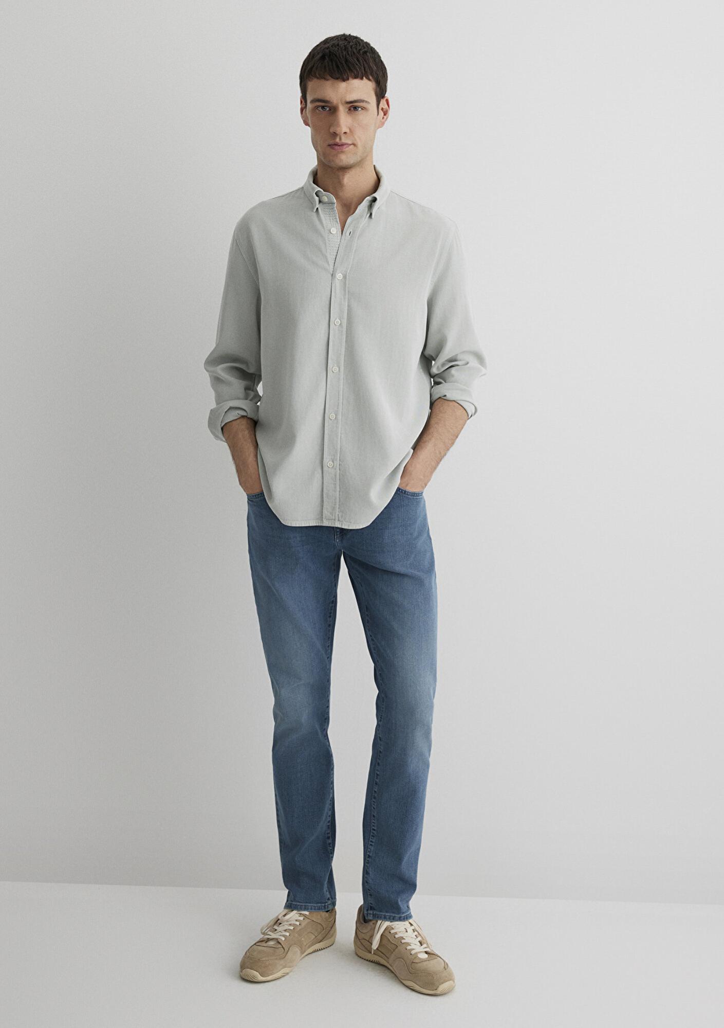 Mavi Jake Premium Blue Puslu İndigo Mavisi Jean Pantolon 0042287839