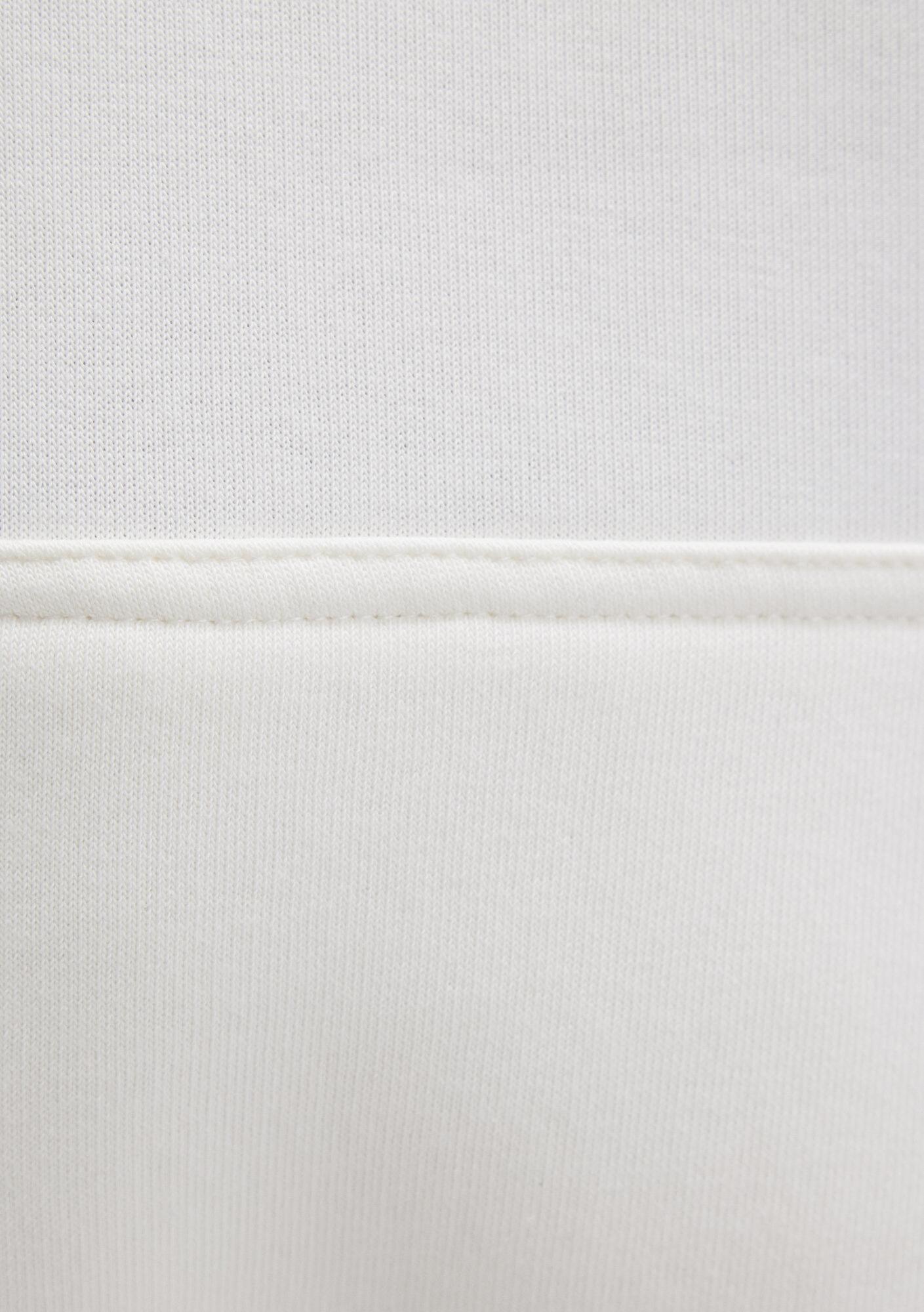 Mavi Mavi Logo Patchli Beyaz Sweatshirt 1S10175-80194