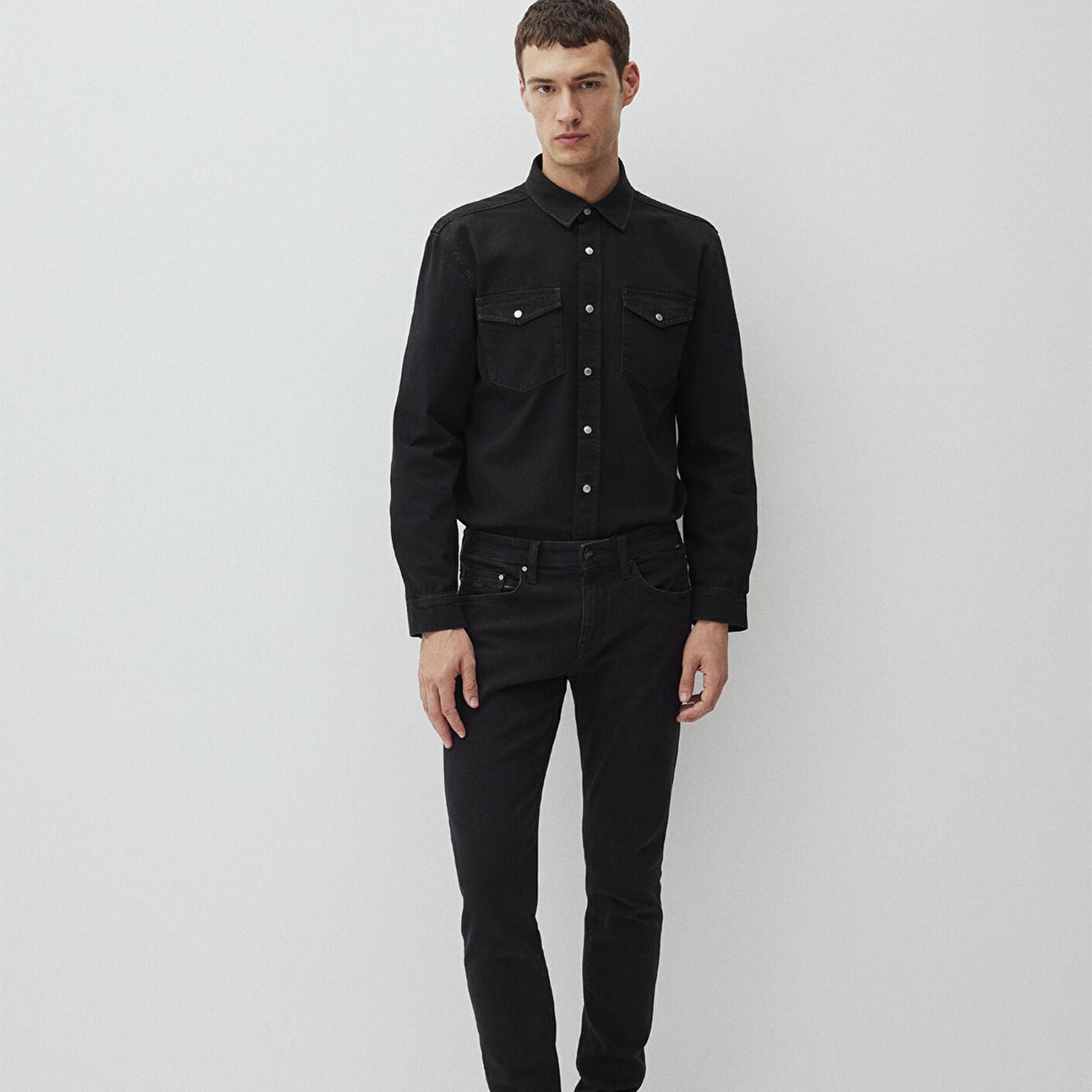 Mavi James Lux Black Antrasit Smoke Jean Pantolon 0042487866