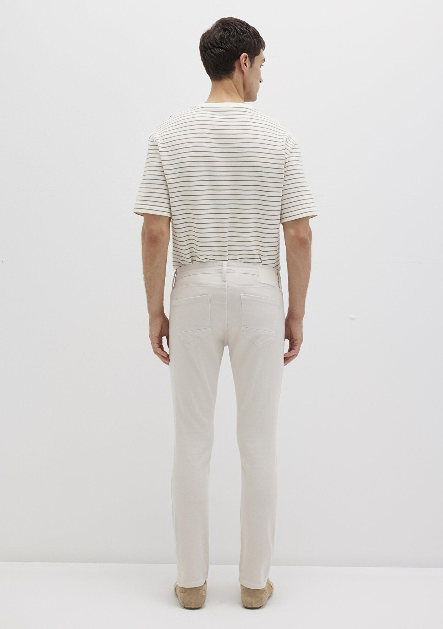 Mavi Jake Ekru Comfort Gabardin Pantolon 0042222763