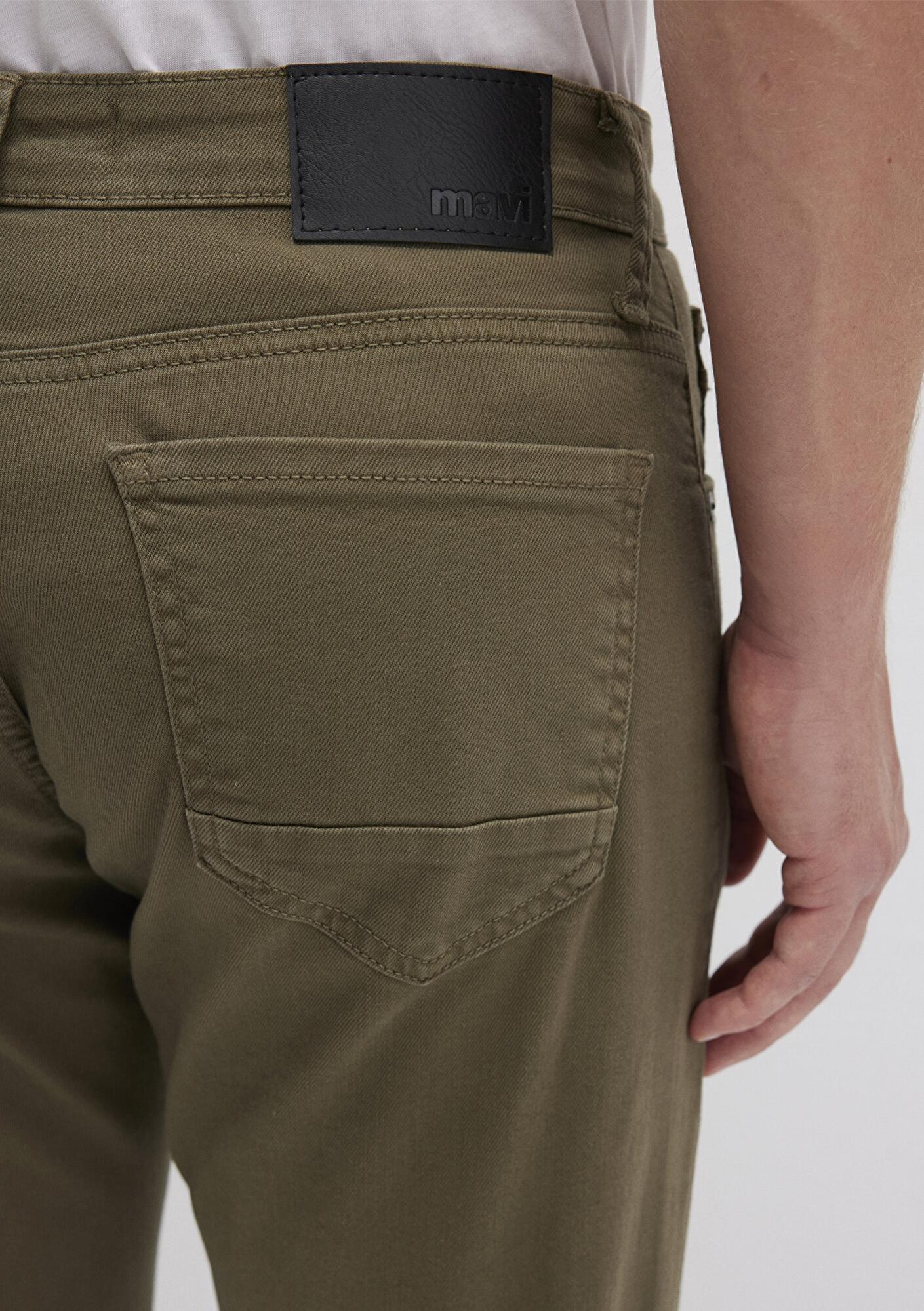 Mavi Martin Zeytin Yeşili Comfort Gabardin Pantolon 0037888046