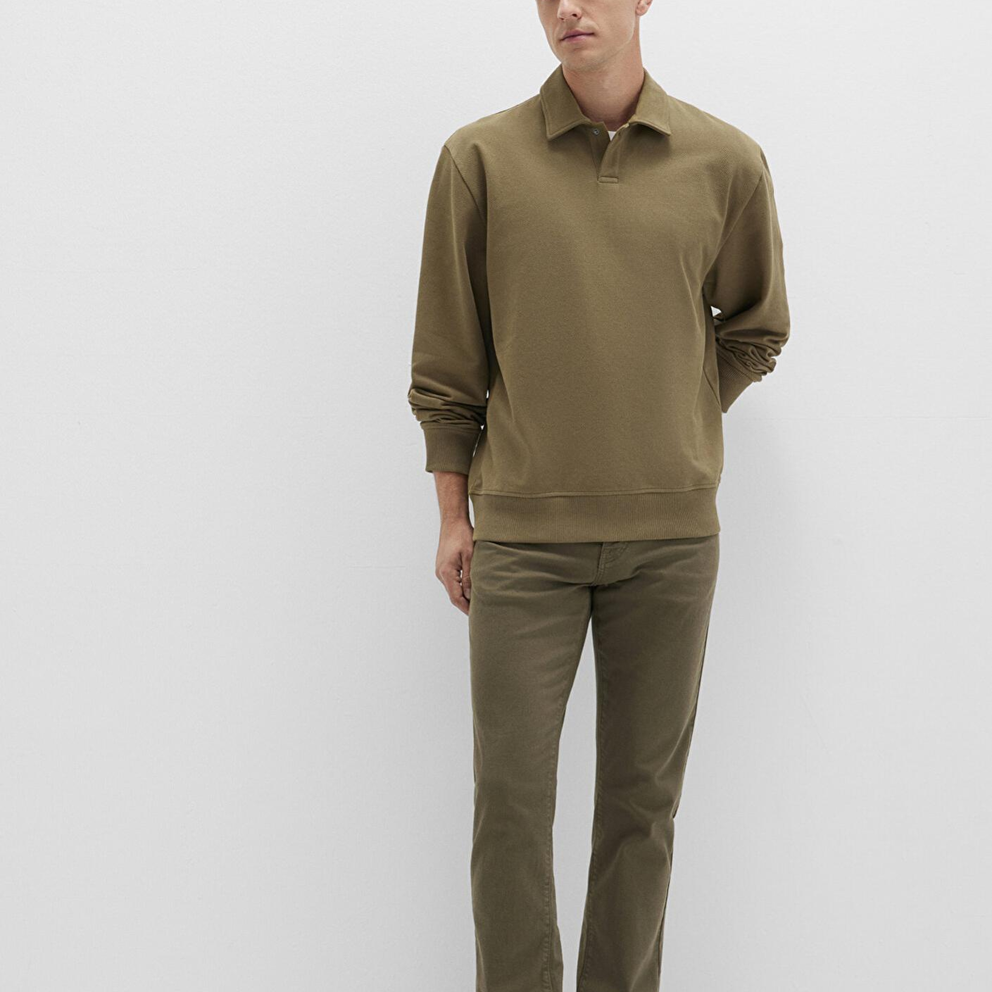 Mavi Martin Zeytin Yeşili Comfort Gabardin Pantolon 0037888046