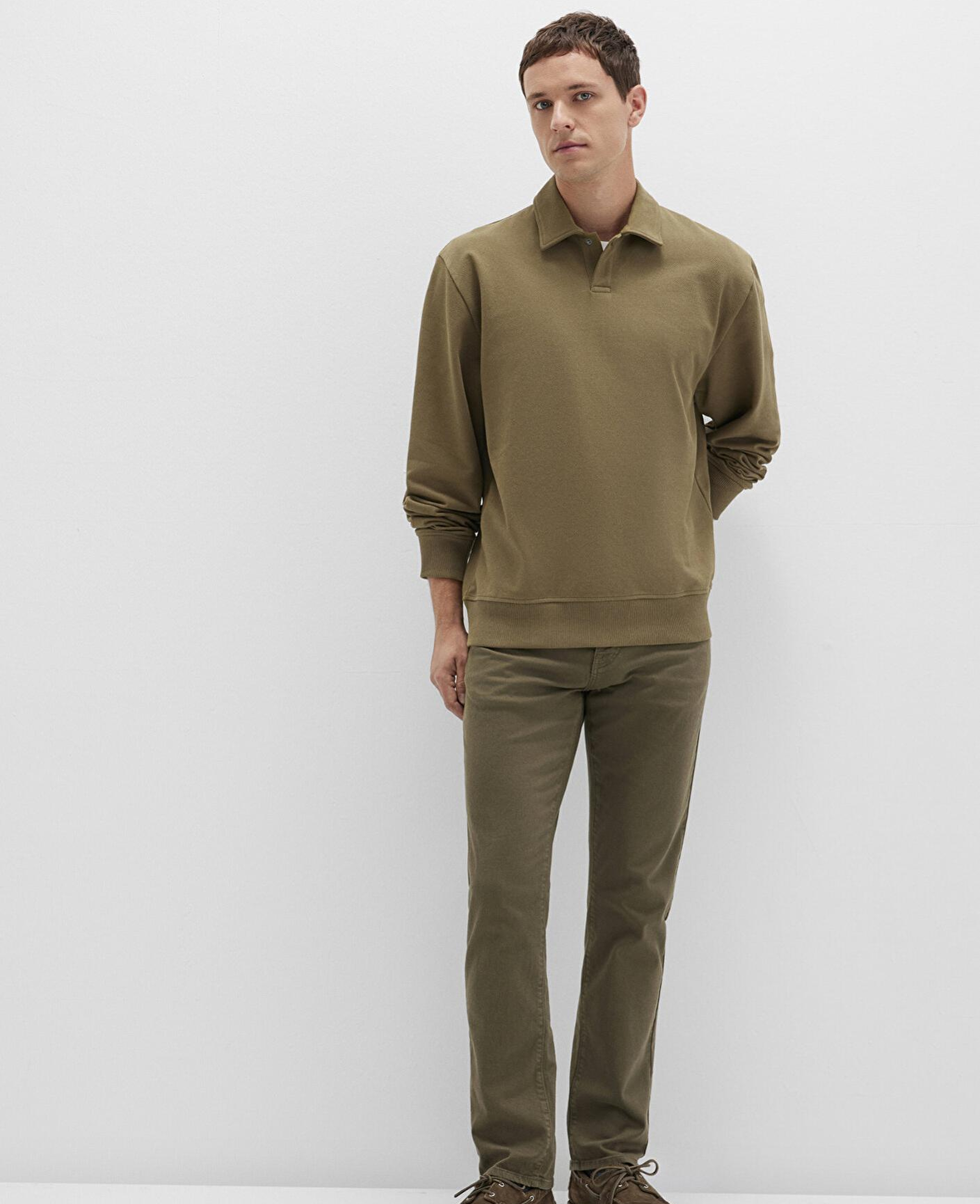 Mavi Martin Zeytin Yeşili Comfort Gabardin Pantolon 0037888046