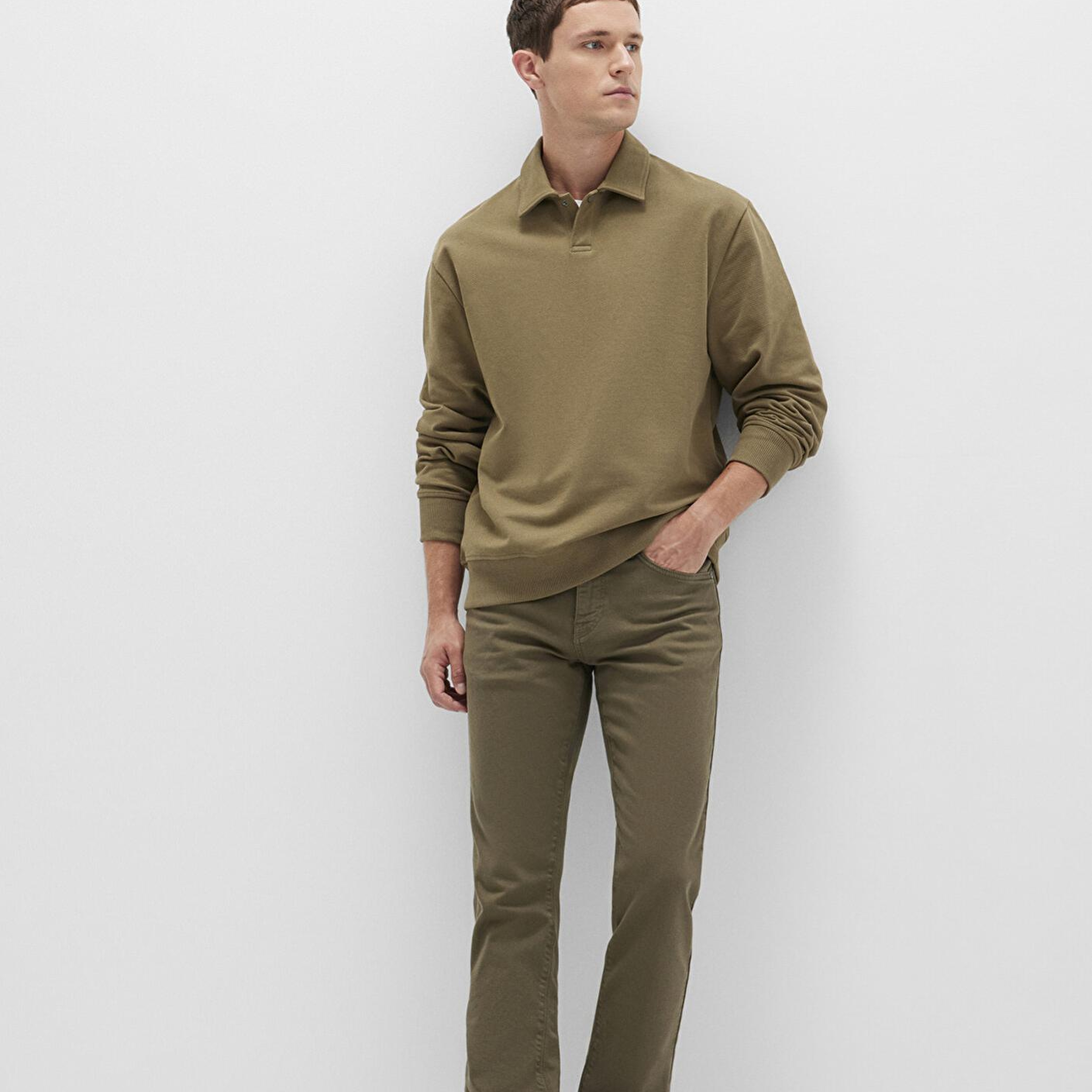 Mavi Martin Zeytin Yeşili Comfort Gabardin Pantolon 0037888046