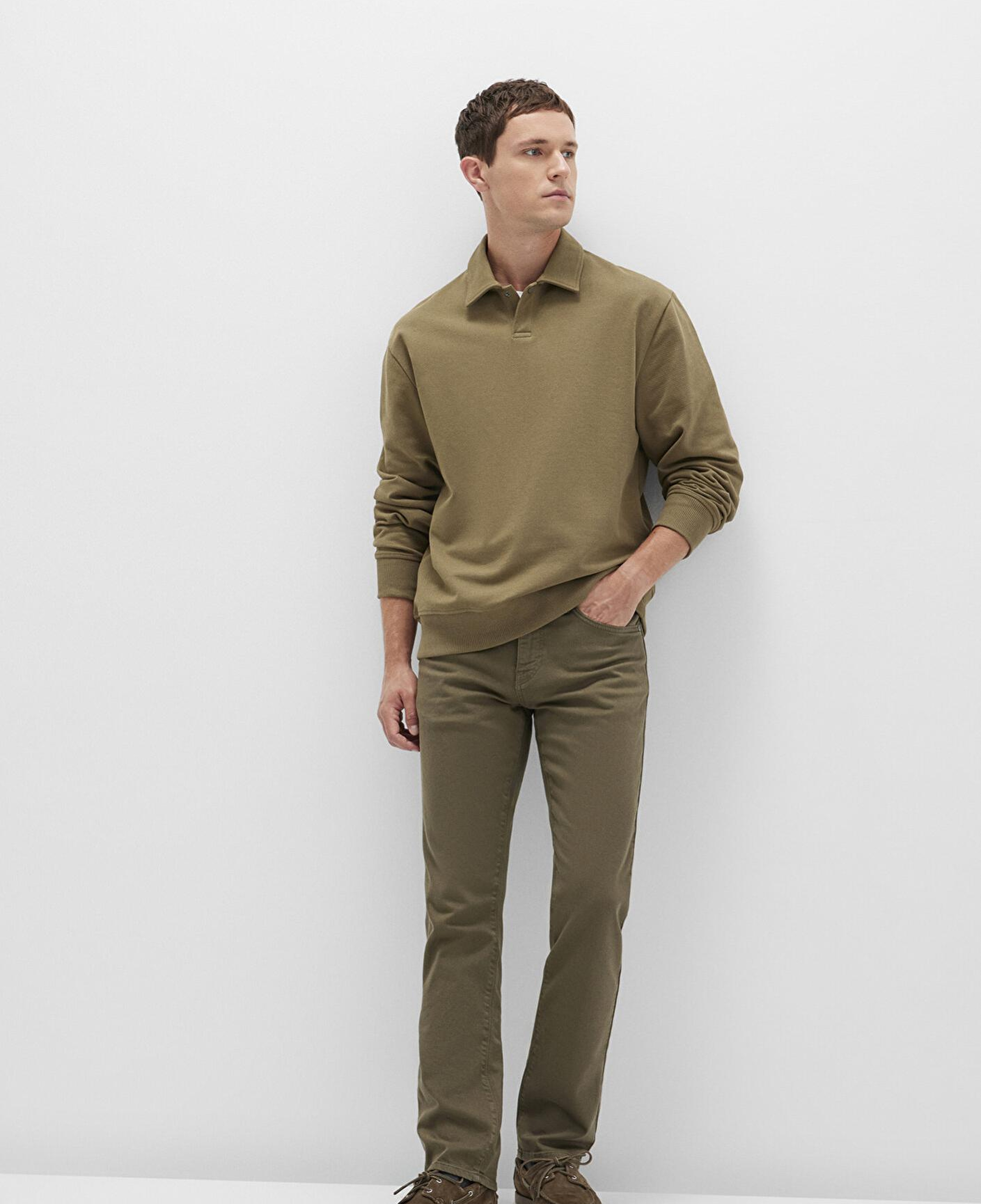 Mavi Martin Zeytin Yeşili Comfort Gabardin Pantolon 0037888046