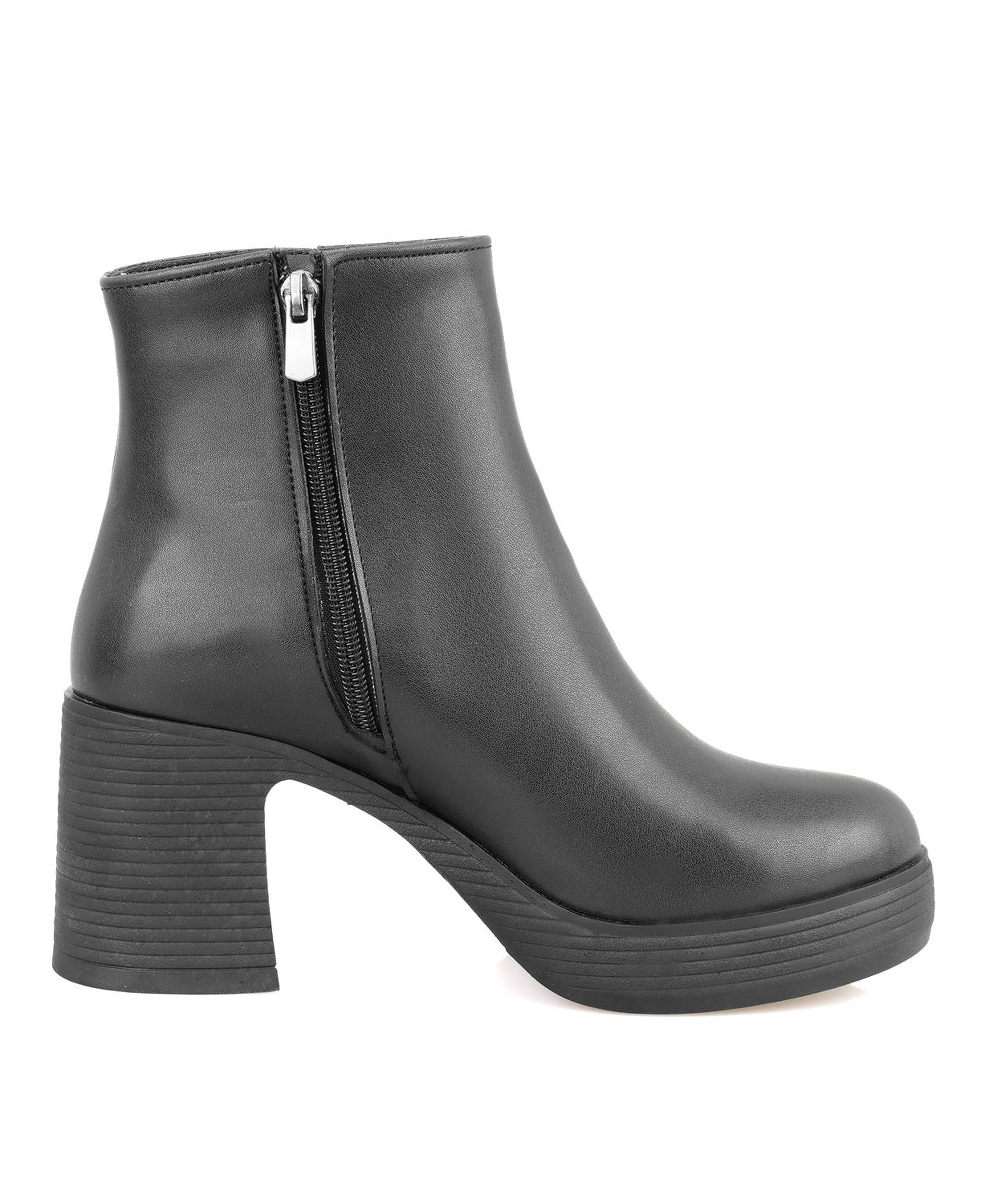 Kadın Siyah Topuklu Bot