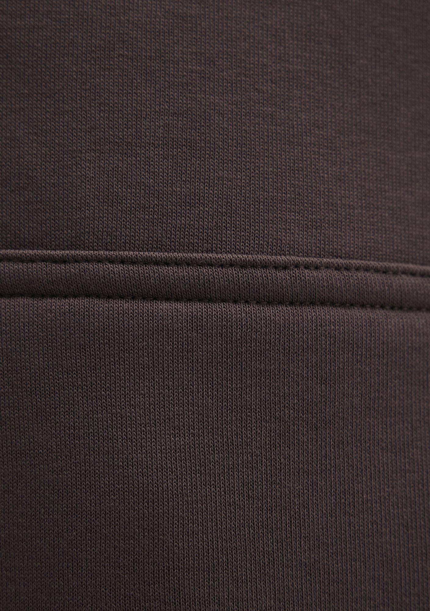 Mavi Mavi Logo Baskılı Kapüşonlu Kahverengi Sweatshirt 1600361-70222