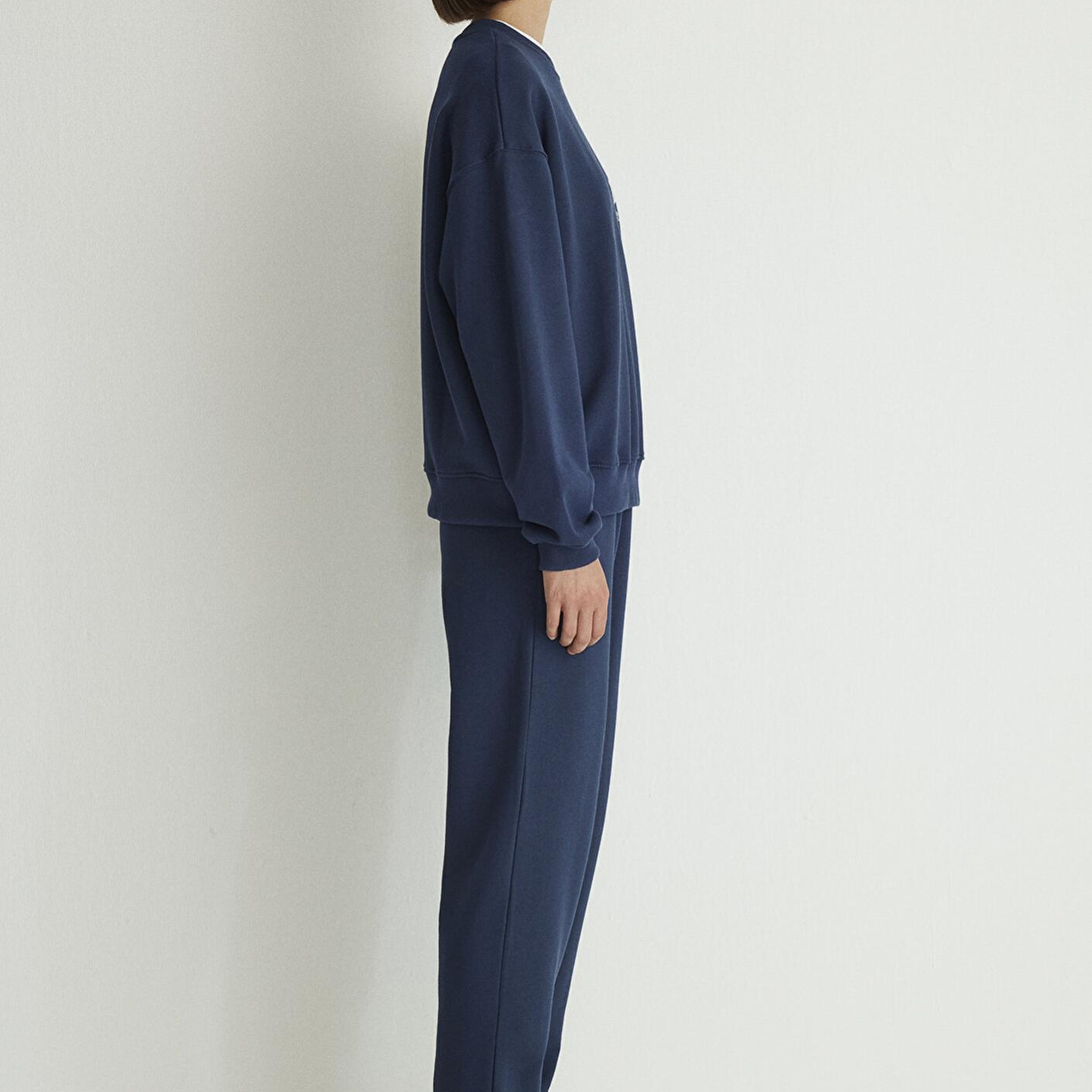 Mavi Mavi Logo Baskılı Lacivert Sweatshirt 1S10148-70488