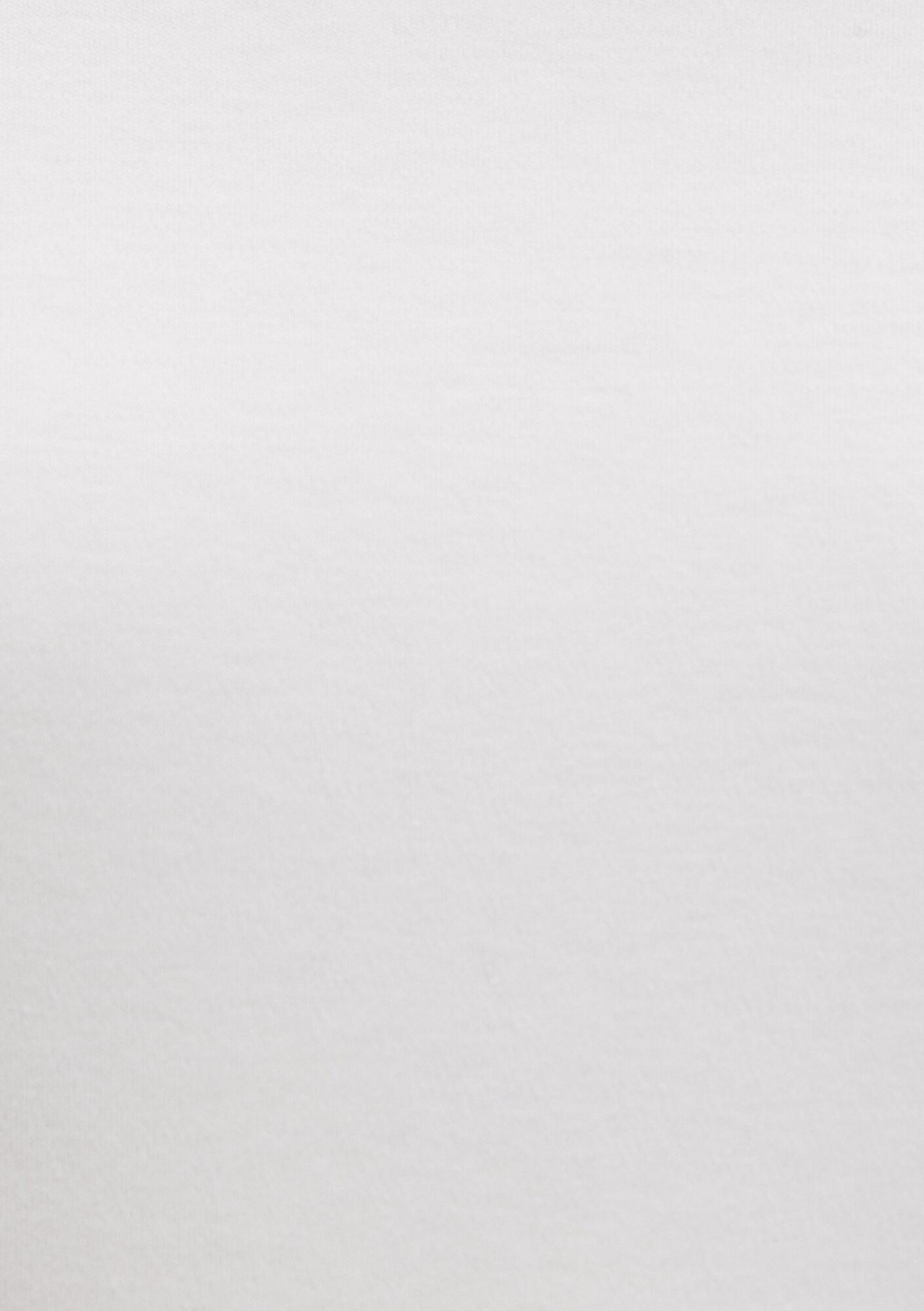 Mavi Bisiklet Yaka İnterlok Beyaz Basic Tişört Slim Fit / Dar Kesim 1612707-70057