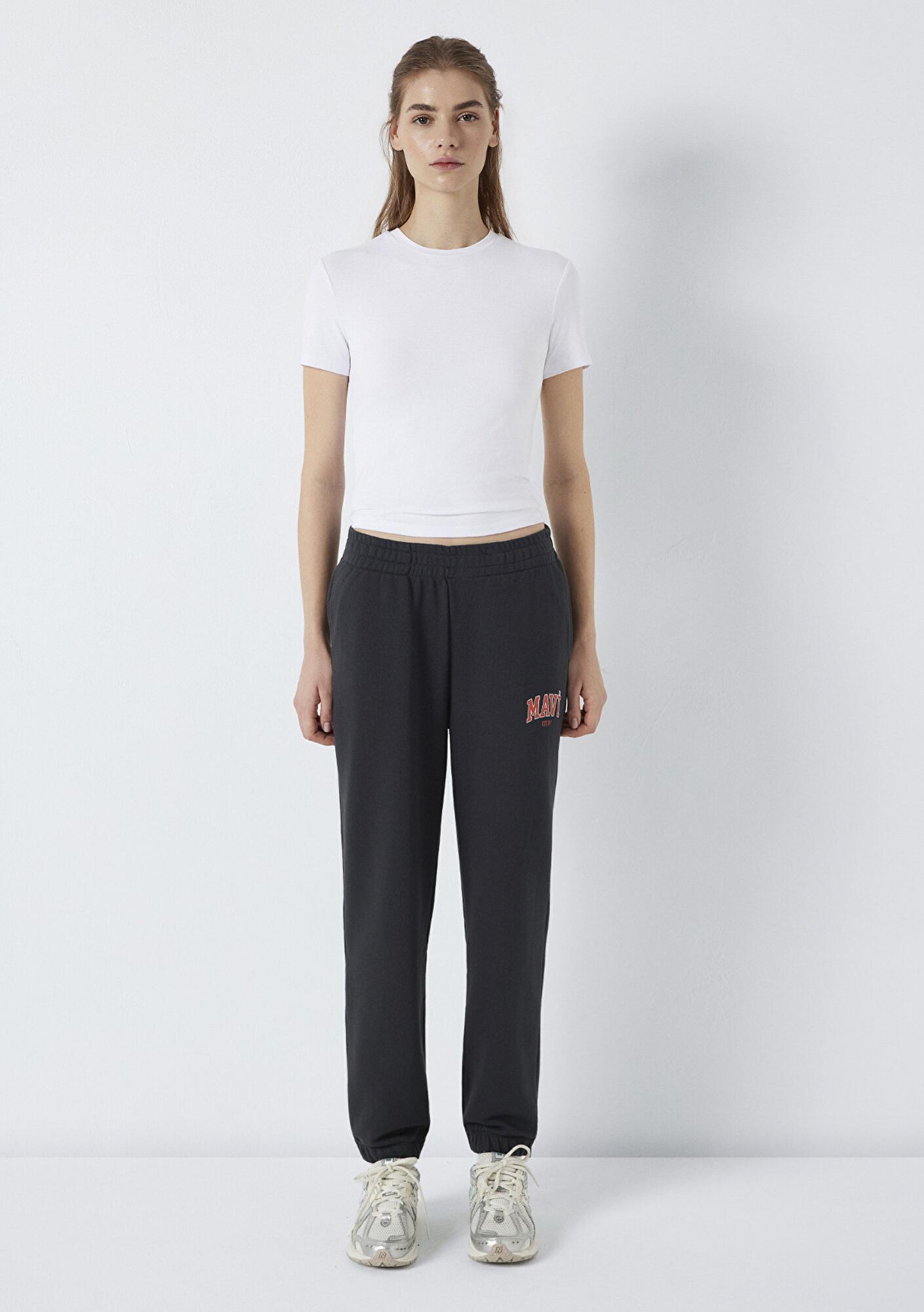 Mavi Mavi Logo Baskılı Antrasit Eşofman Altı 1010757-80106