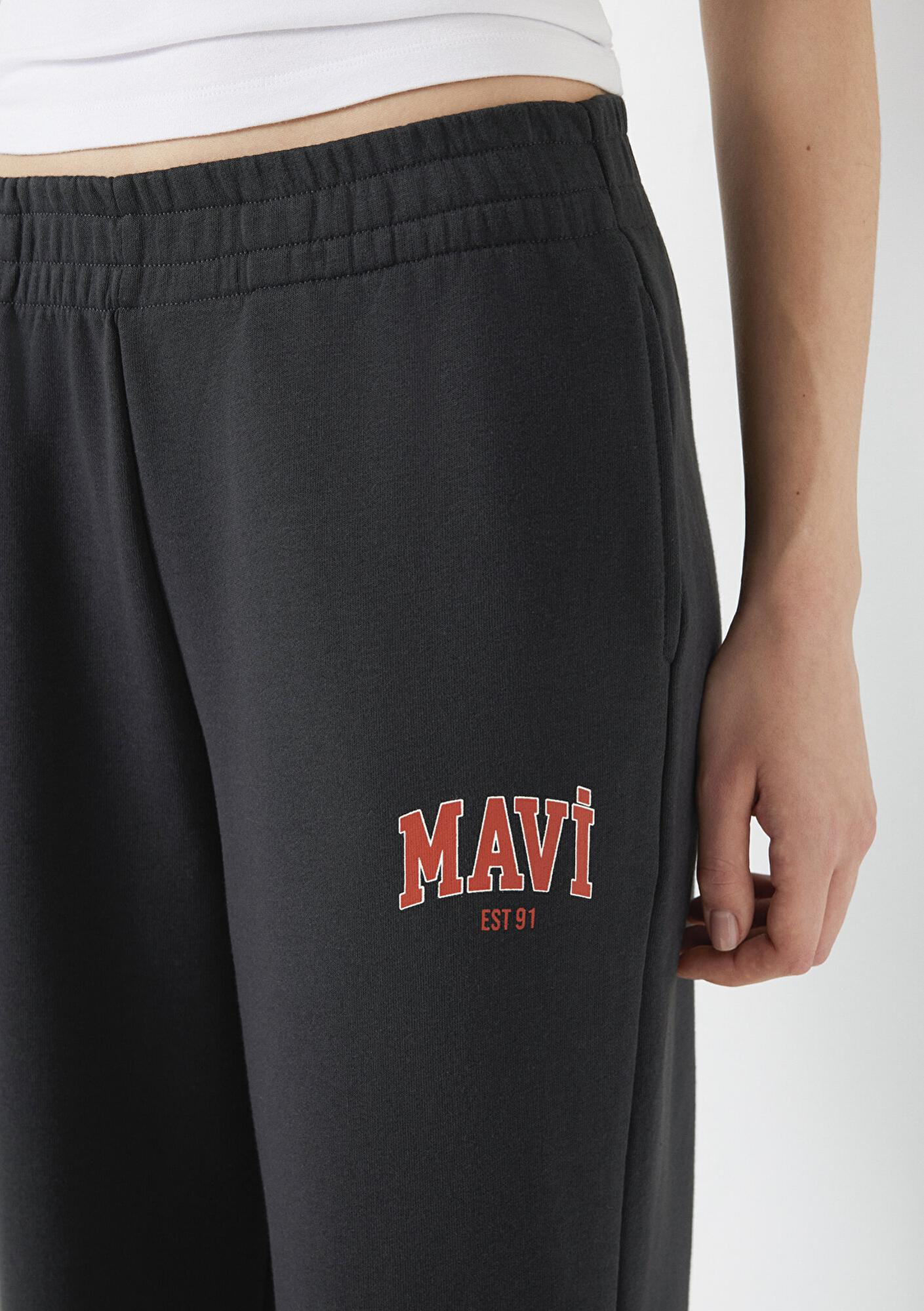 Mavi Mavi Logo Baskılı Antrasit Eşofman Altı 1010757-80106