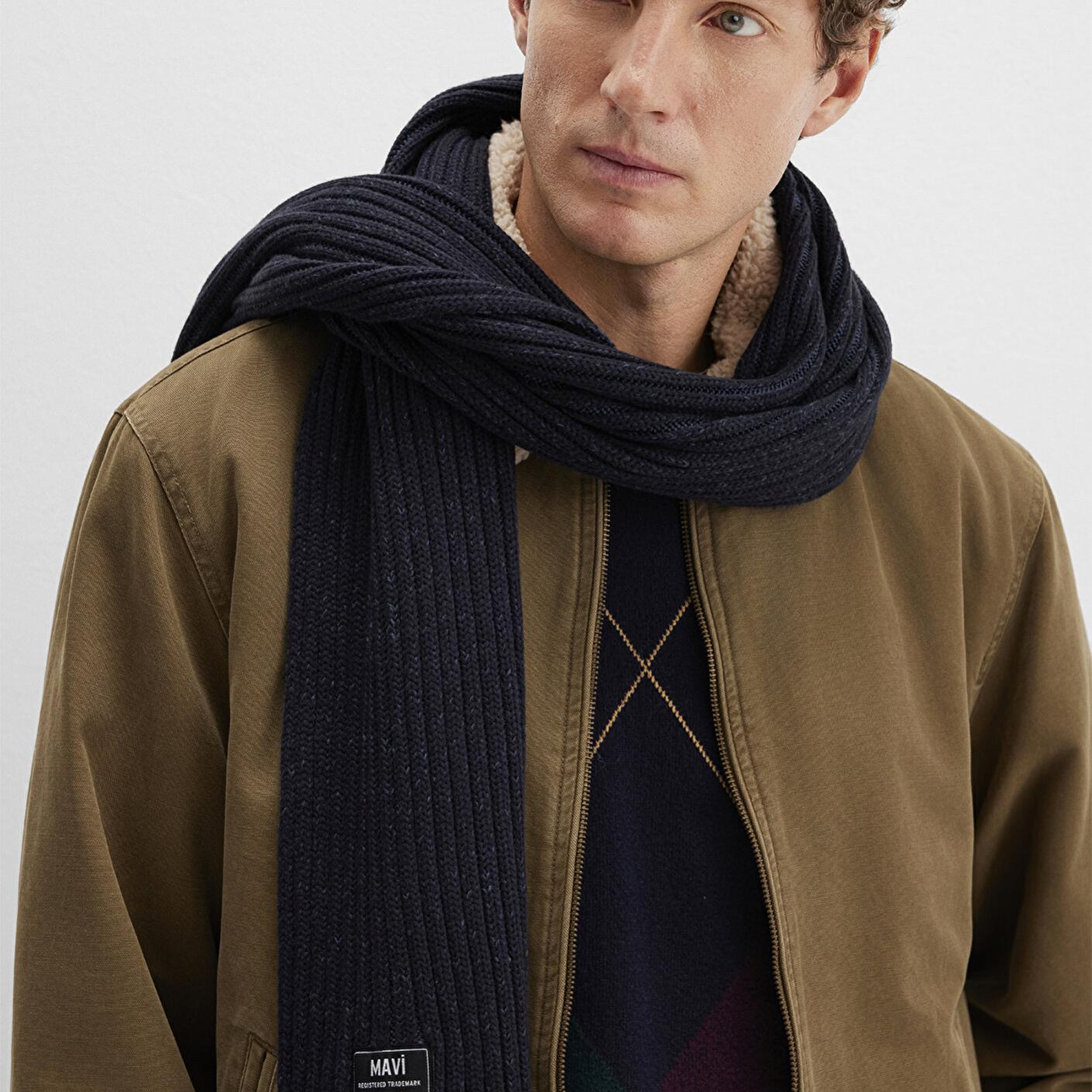 Mavi Siyah Atkı 0911639-900